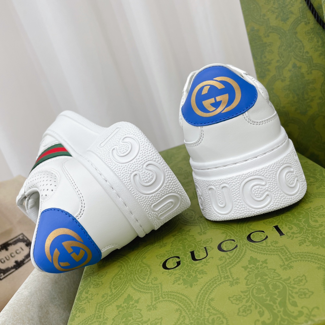 Gucci GG Chunky B Series Herren- und Damen-Sneaker mit Webmuster (in britischer Größe) - EUR FASHION