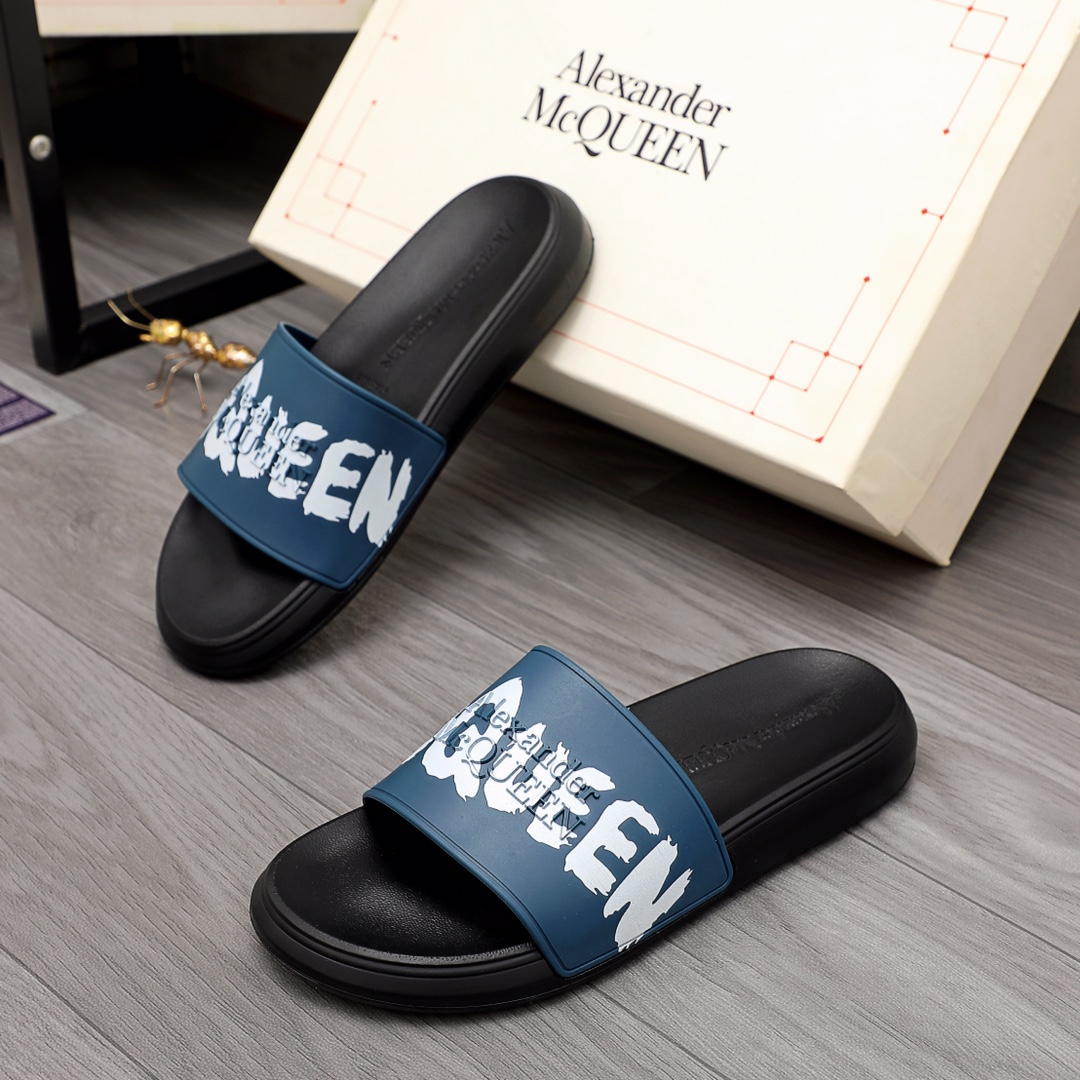 Alexander Mqueen Logo-Slipper - EUR FASHION