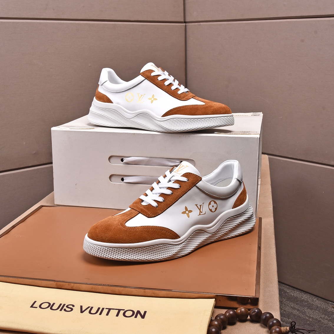 Louis Vuitton Herren-Logo-Sneaker - EUR FASHION