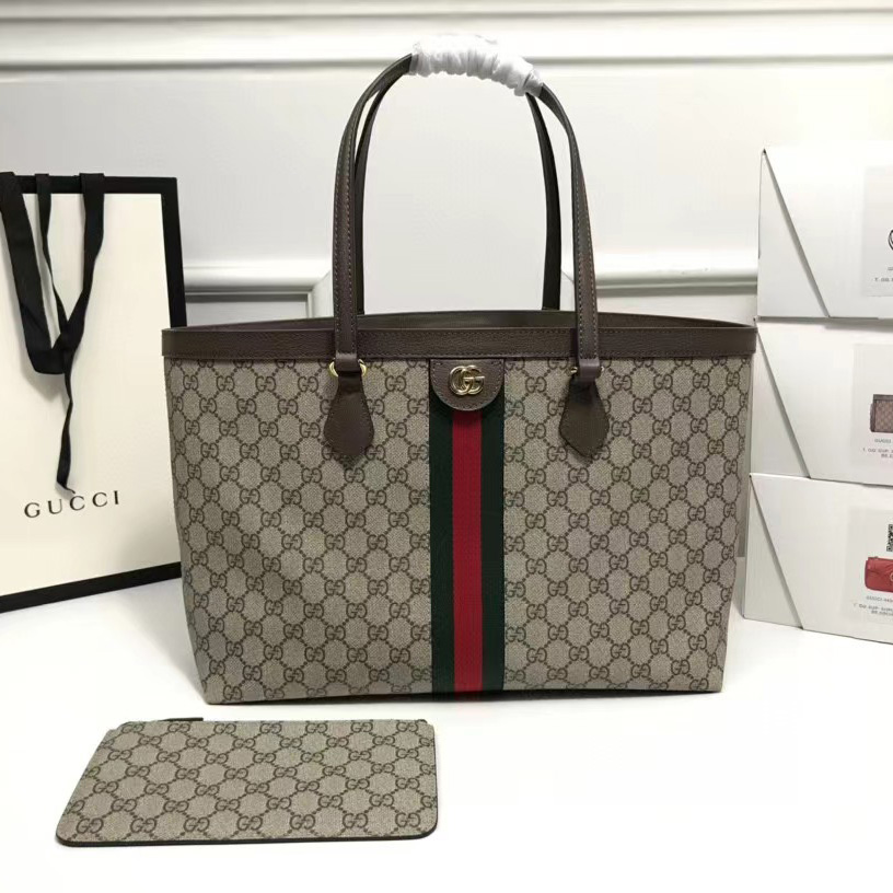 Gucci Ophidia GG Medium Tote (38-28-14CM) - EUR FASHION