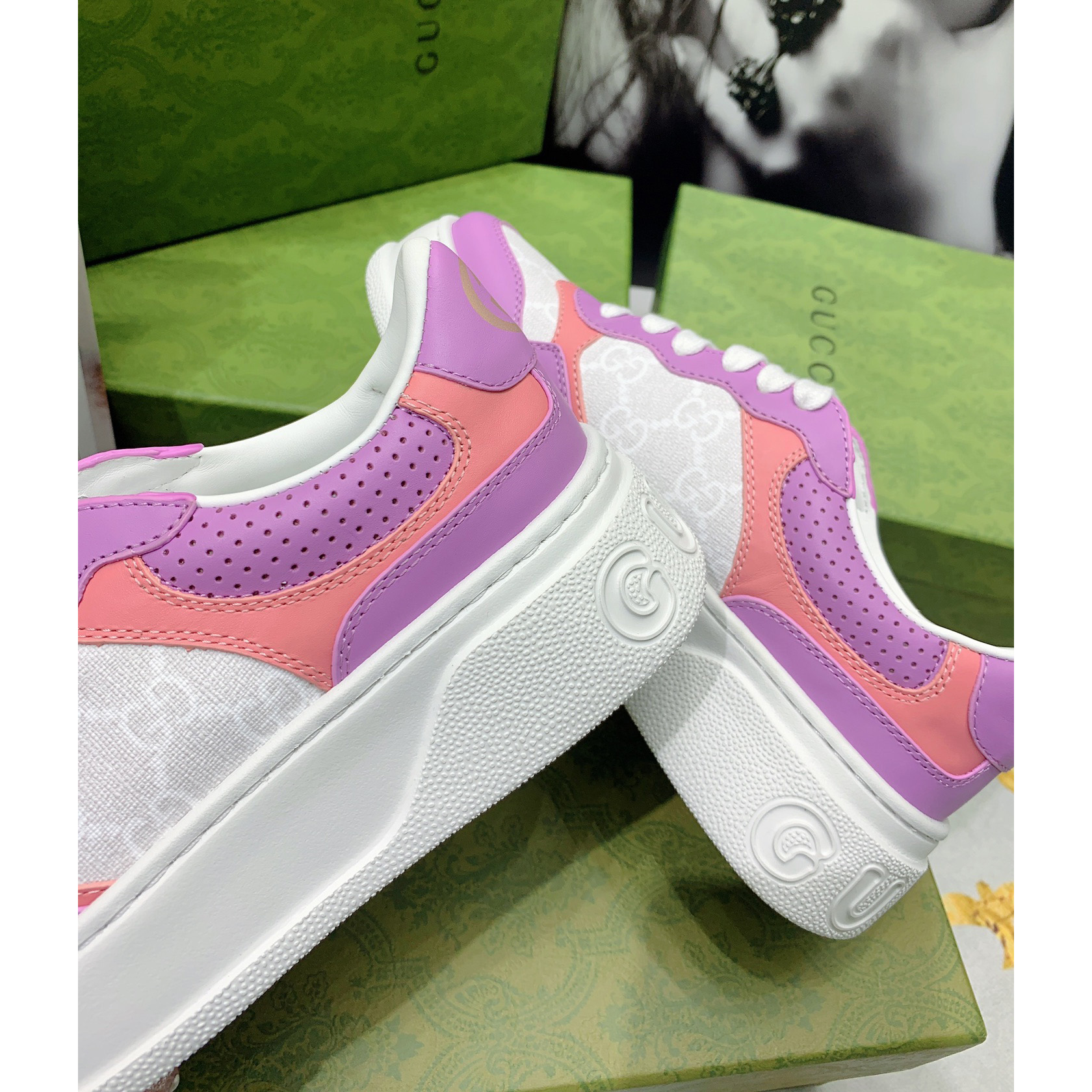 Gucci GG Chunky B-SerieHerren- und Damen-Sneaker - EUR FASHION