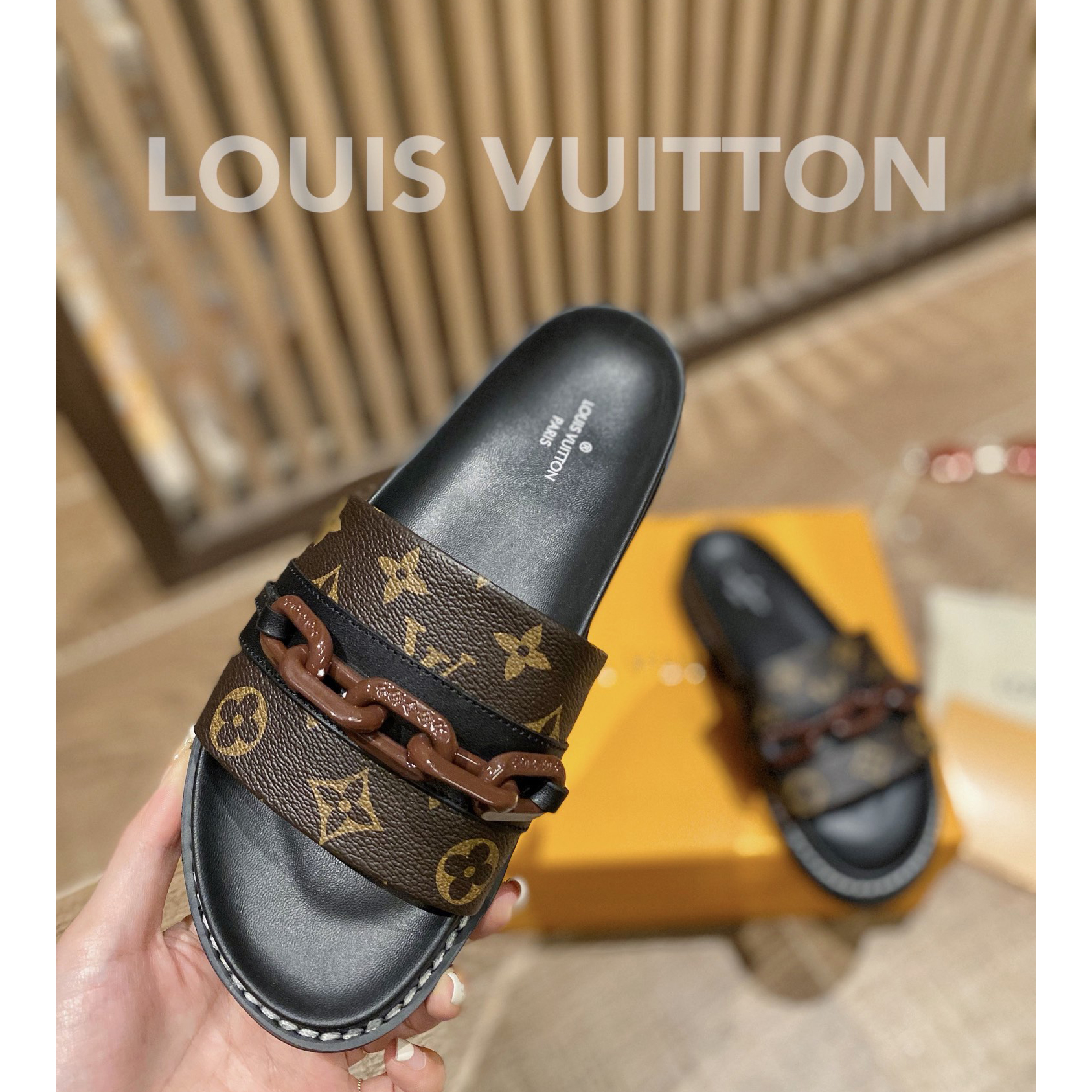 Louis Vuitton-Monogramm-Slipper - EUR FASHION