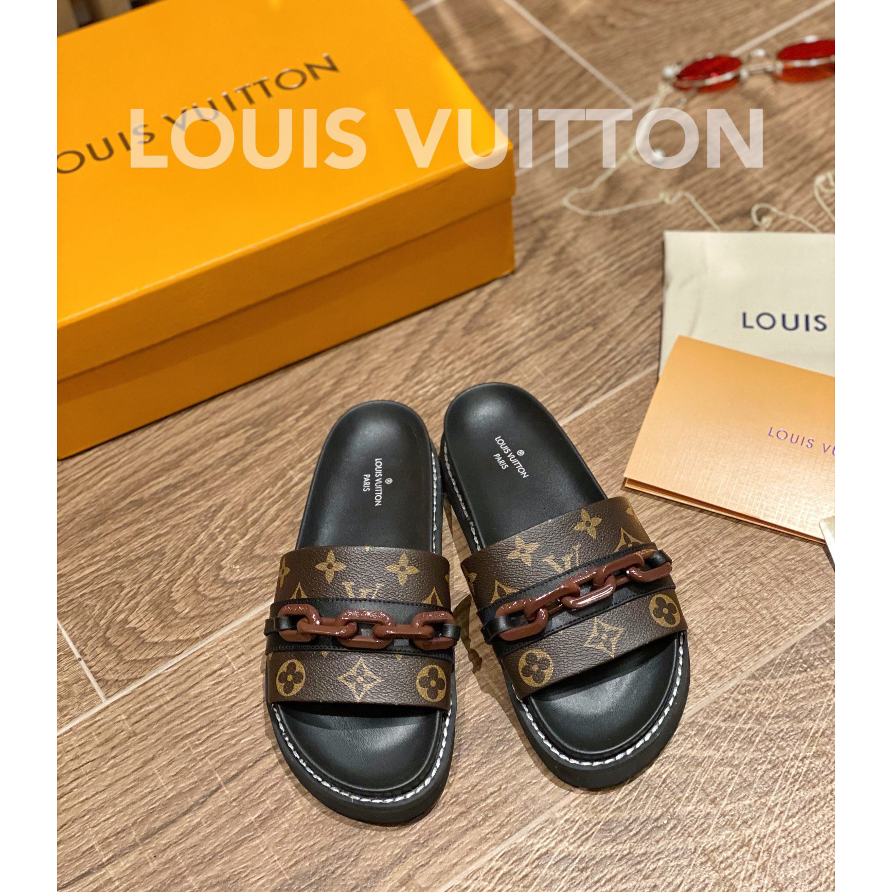 Louis Vuitton-Monogramm-Slipper - EUR FASHION