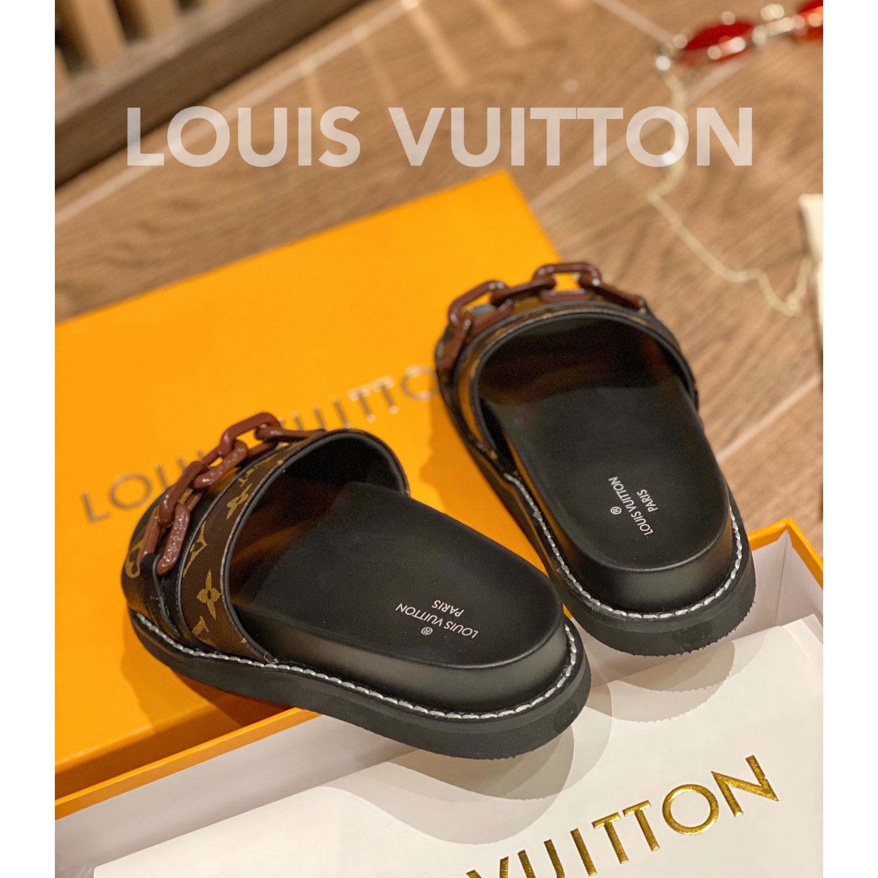 Louis Vuitton-Monogramm-Slipper - EUR FASHION