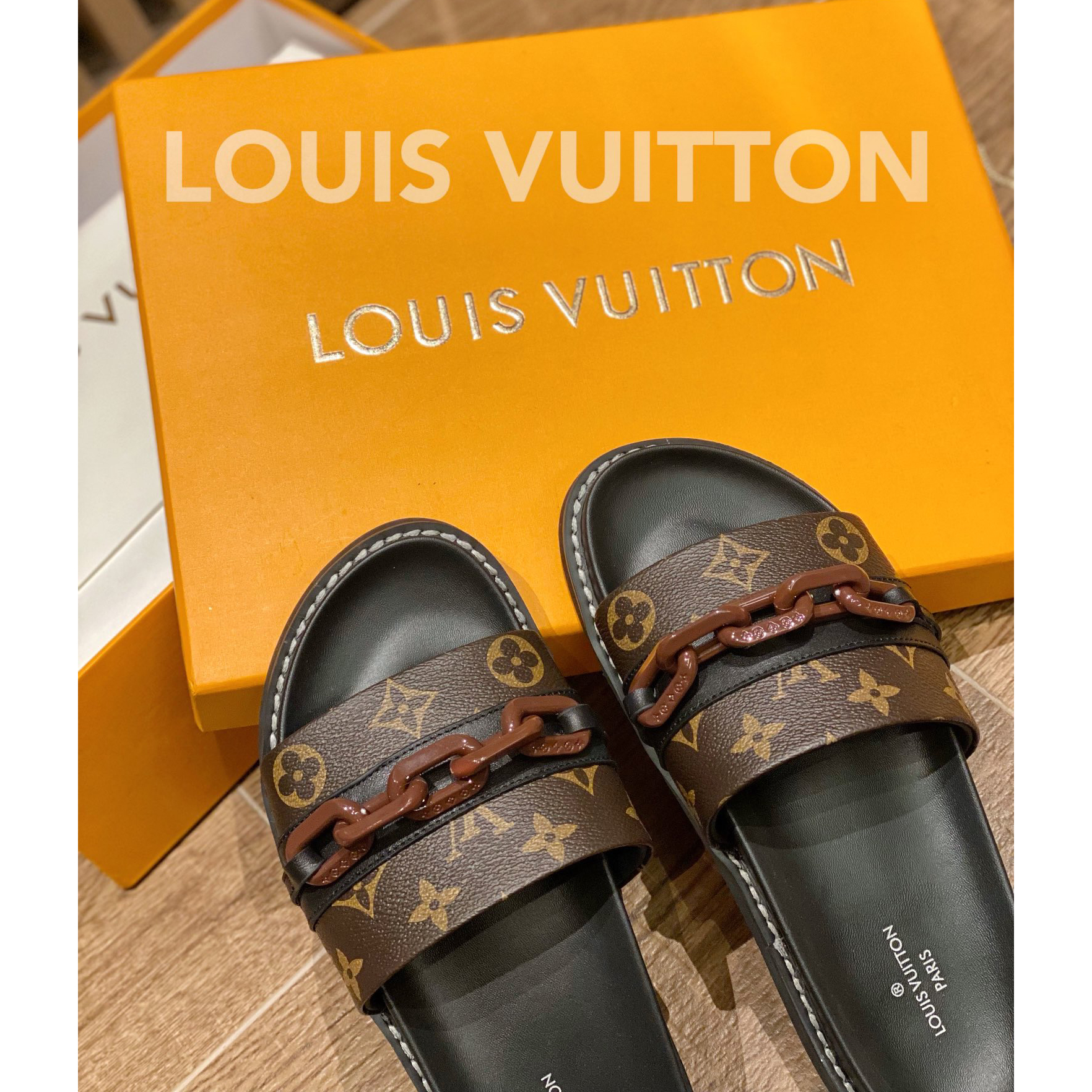 Louis Vuitton-Monogramm-Slipper - EUR FASHION