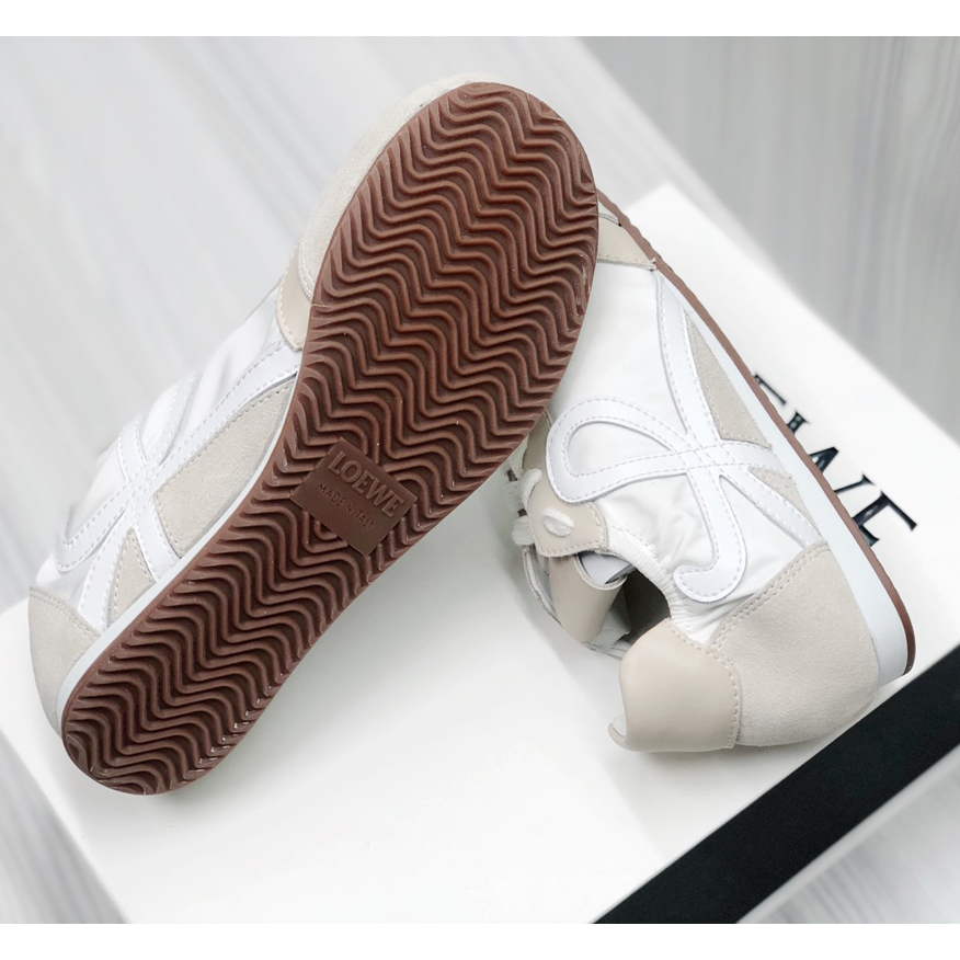 Loewe Ballettläufer aus Nylon und Kalbsleder - EUR FASHION