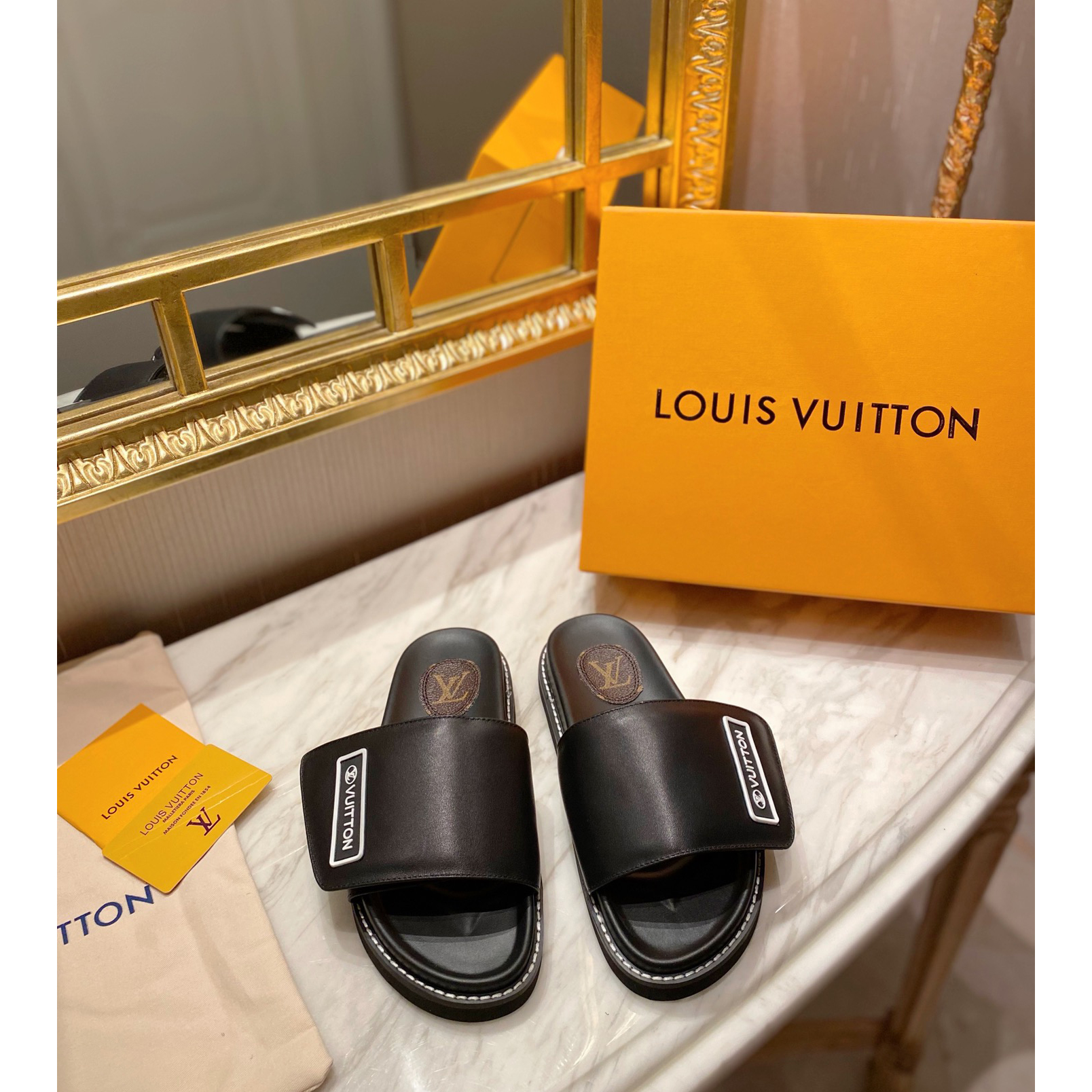 Louis Vuitton-Monogramm-Slipper - EUR FASHION