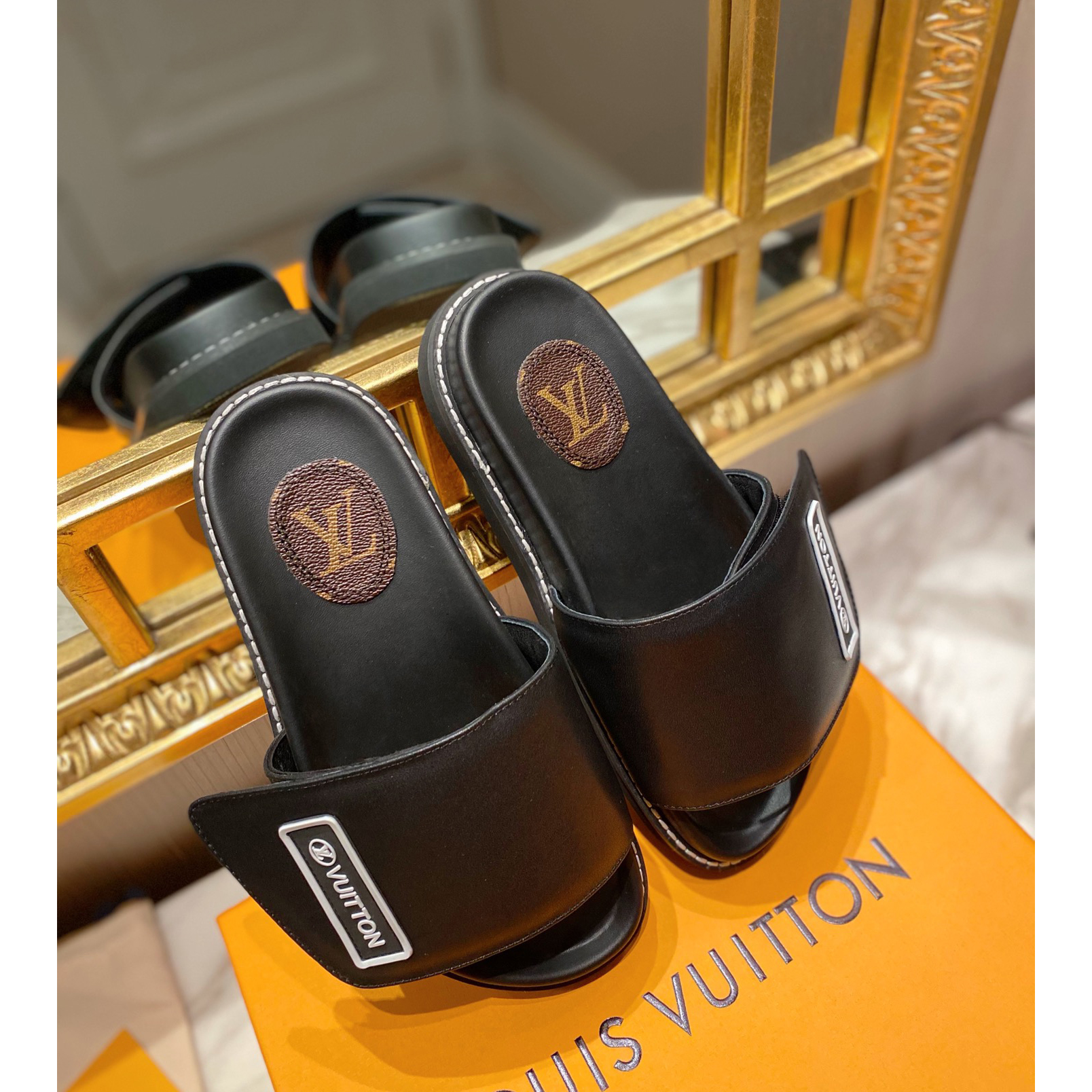 Louis Vuitton-Monogramm-Slipper - EUR FASHION