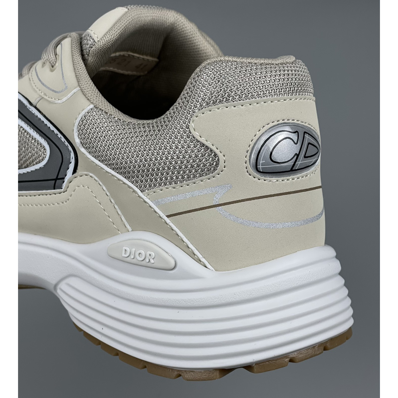 Dior B30 Sneaker, weißes Mesh und technisches Gewebe - EUR FASHION
