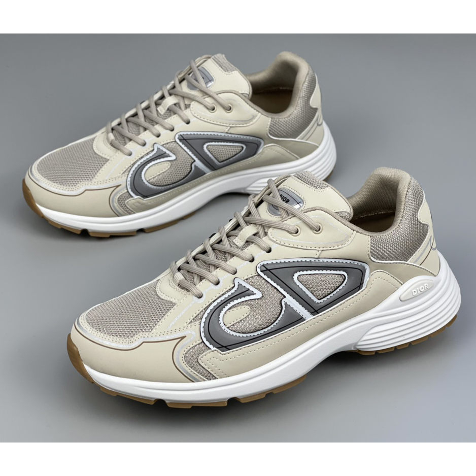 Dior B30 Sneaker, weißes Mesh und technisches Gewebe - EUR FASHION