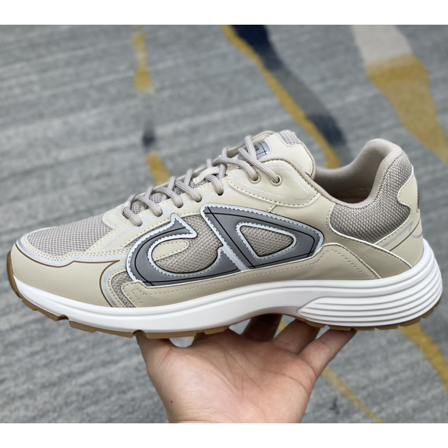 Dior B30 Sneaker, weißes Mesh und technisches Gewebe - EUR FASHION