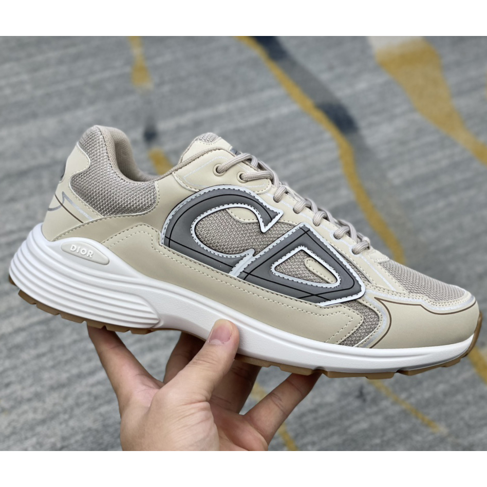 Dior B30 Sneaker, weißes Mesh und technisches Gewebe - EUR FASHION