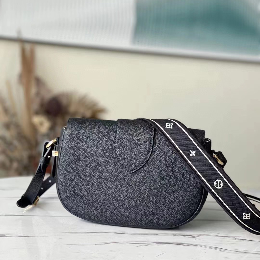 Louis Vuitton Schwarze Umhängetasche (25-17,5-8CM) - EUR FASHION