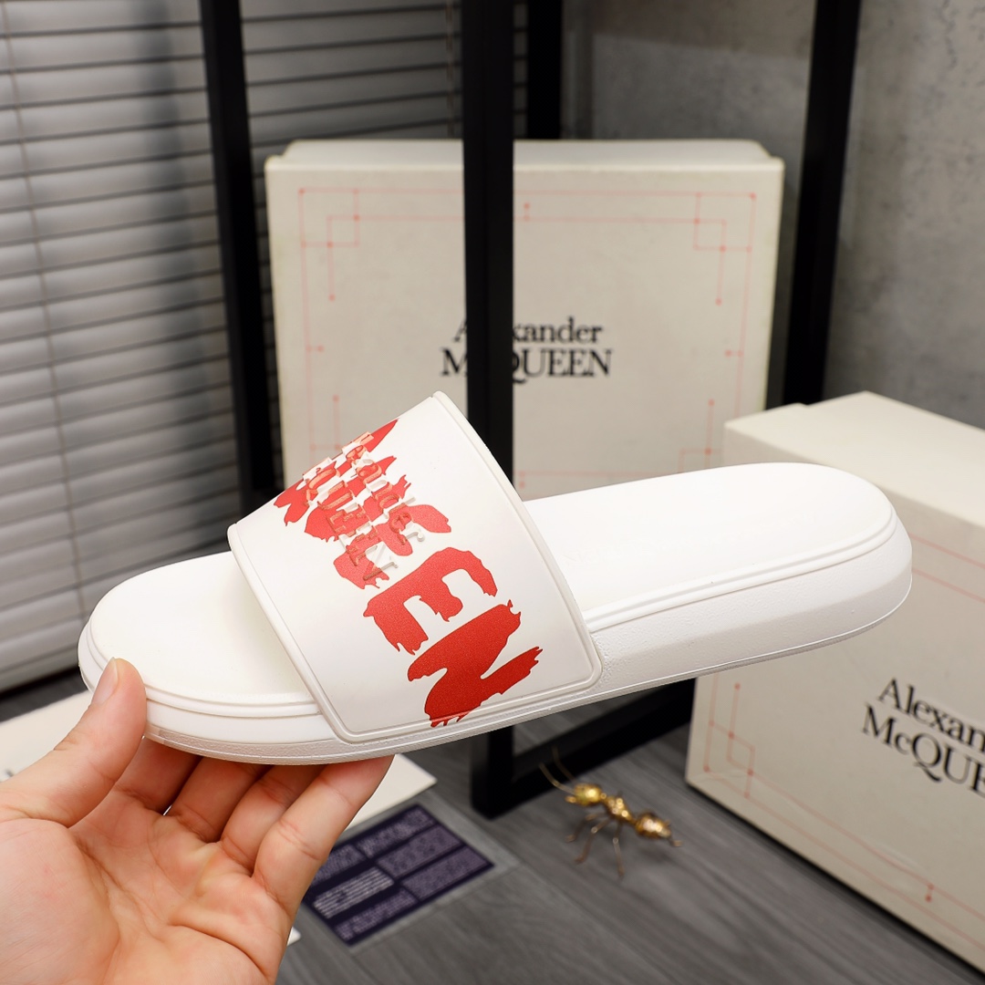 Alexander Mqueen Logo-Slipper - EUR FASHION