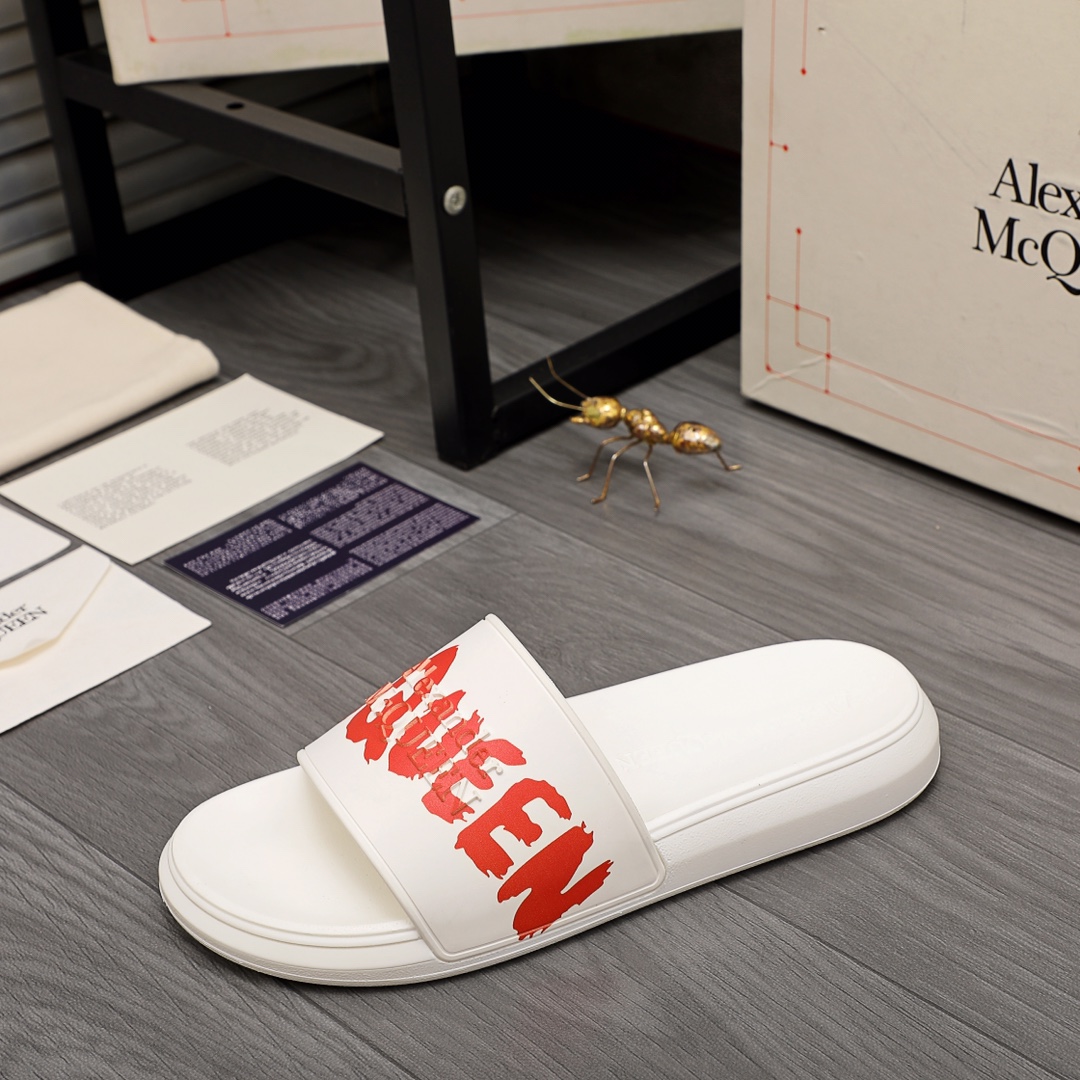 Alexander Mqueen Logo-Slipper - EUR FASHION