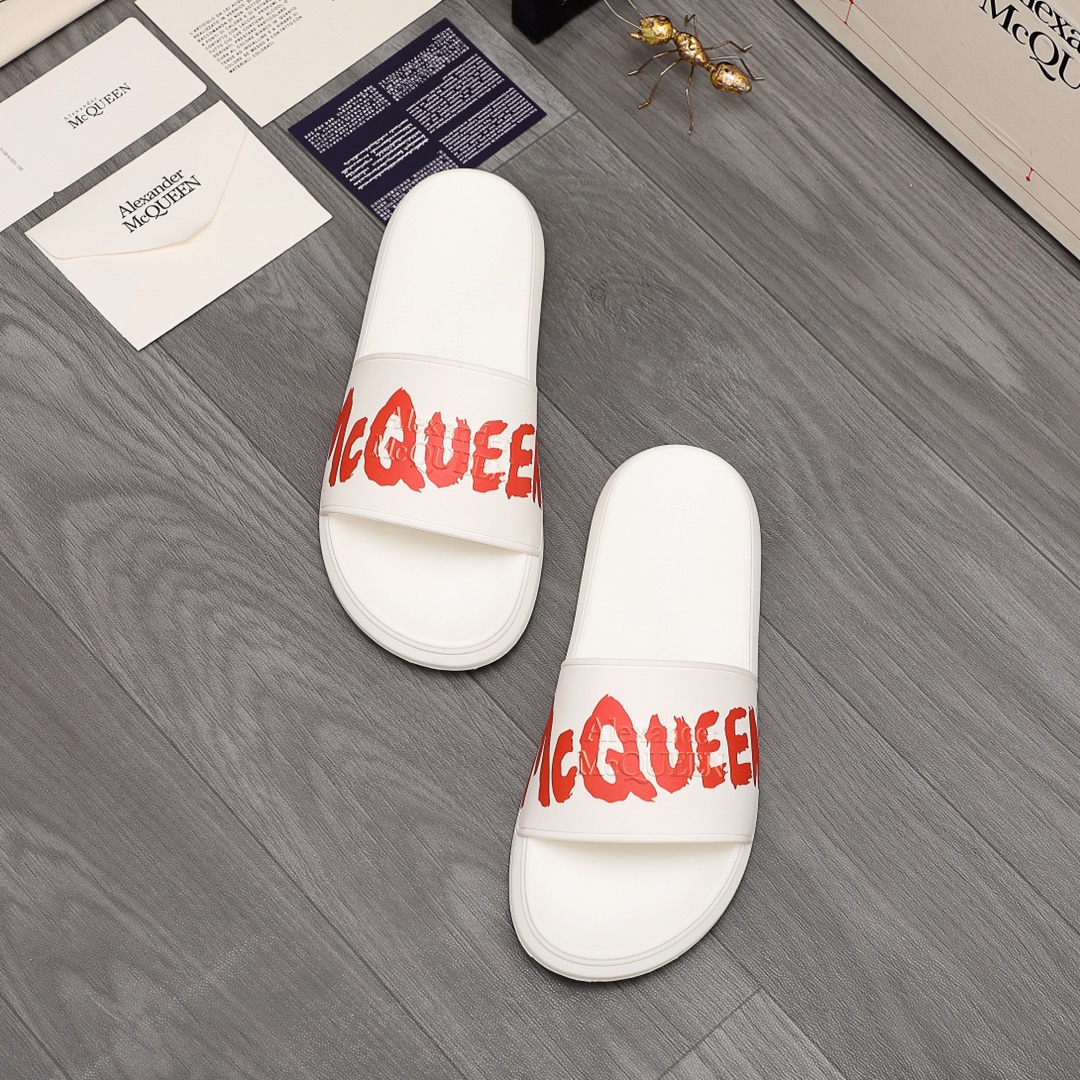 Alexander Mqueen Logo-Slipper - EUR FASHION