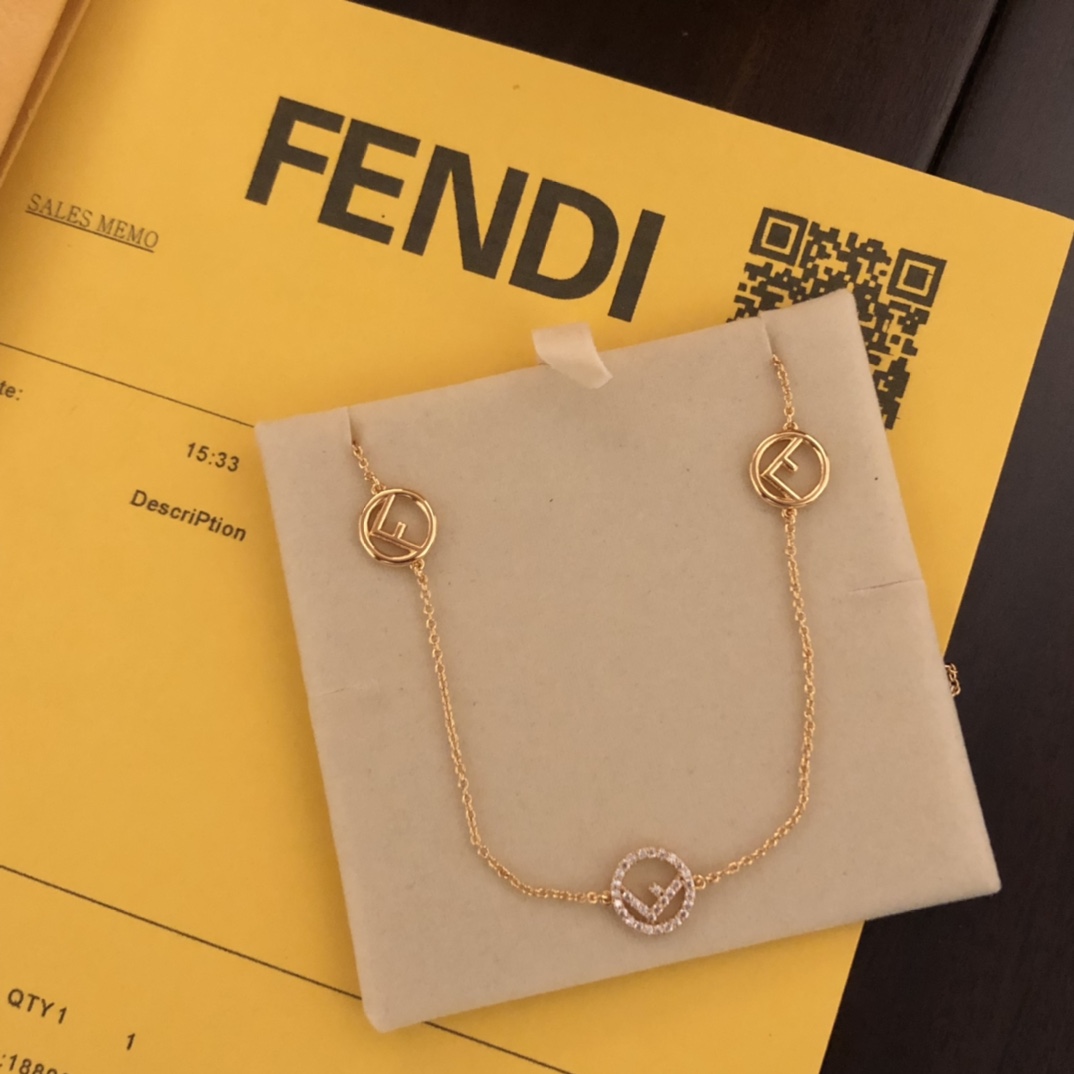 Fendi F Is Fendi Halskette - EUR FASHION