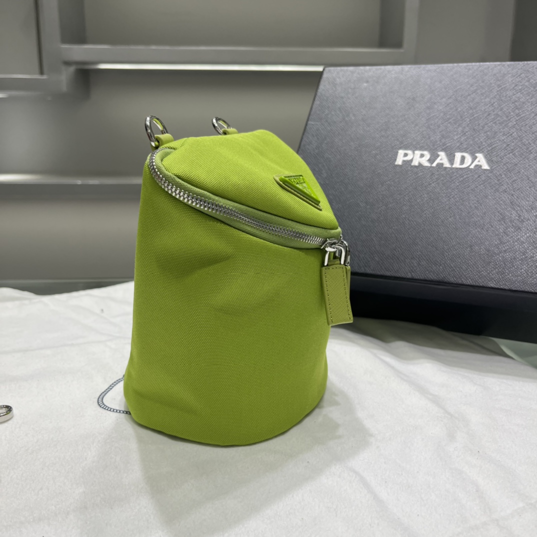 Prada Canvas-Umhängetasche (21–15–15 cm) 2VH147 - EUR FASHION