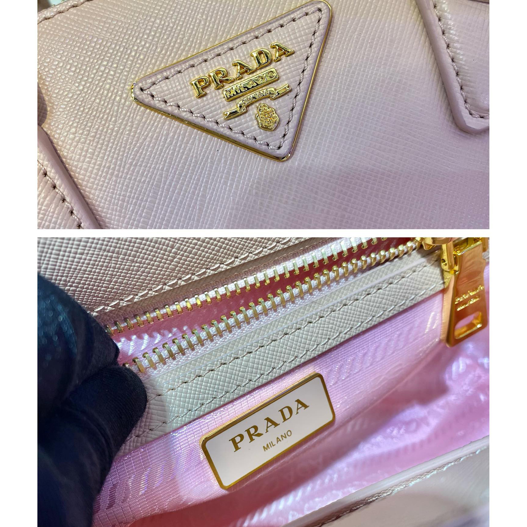 Prada Galleria Mikrotasche aus Saffiano-Leder (20–14,5–9,5 cm) 1BA906 - EUR FASHION