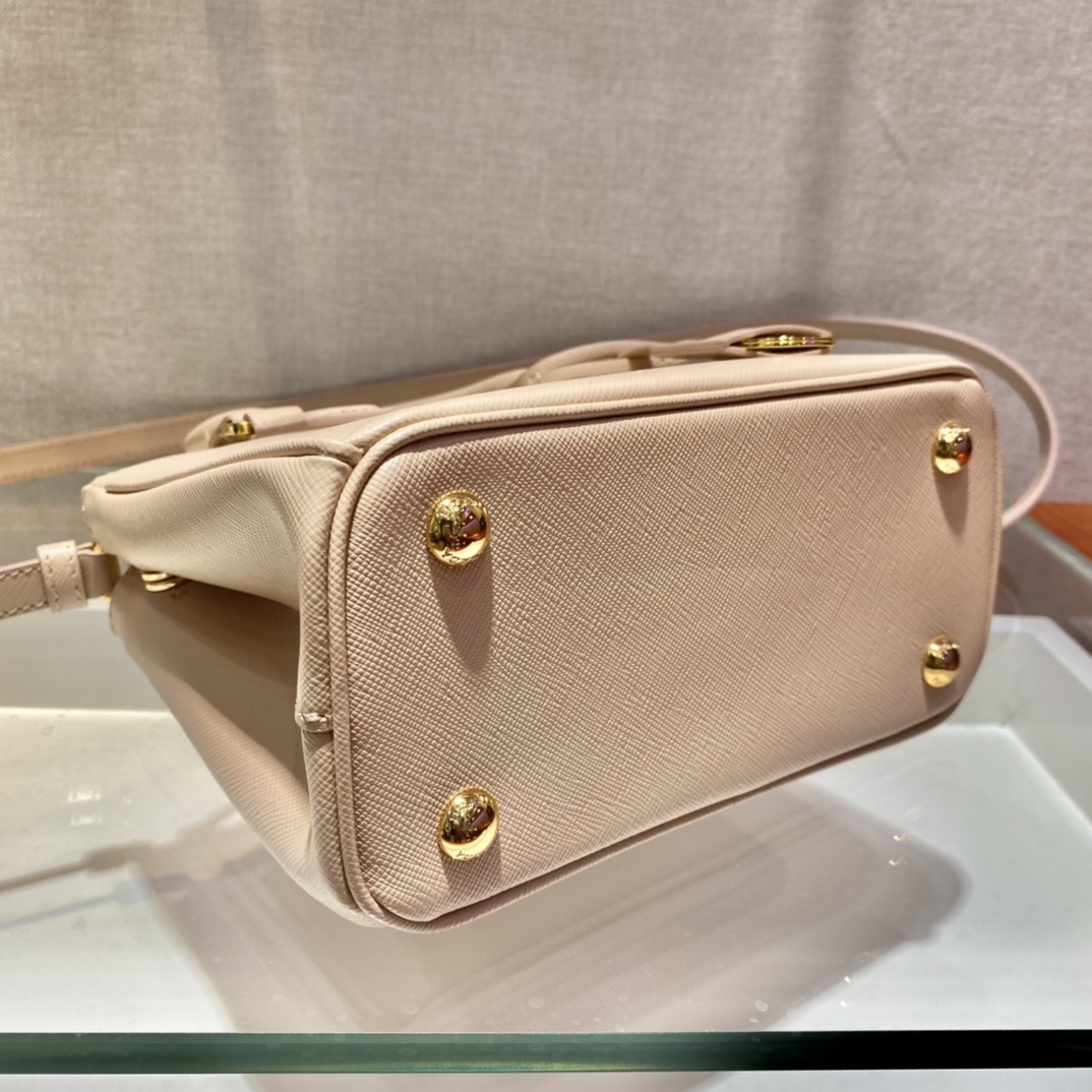 Prada Galleria Mikrotasche aus Saffiano-Leder (20–14,5–9,5 cm) 1BA906 - EUR FASHION