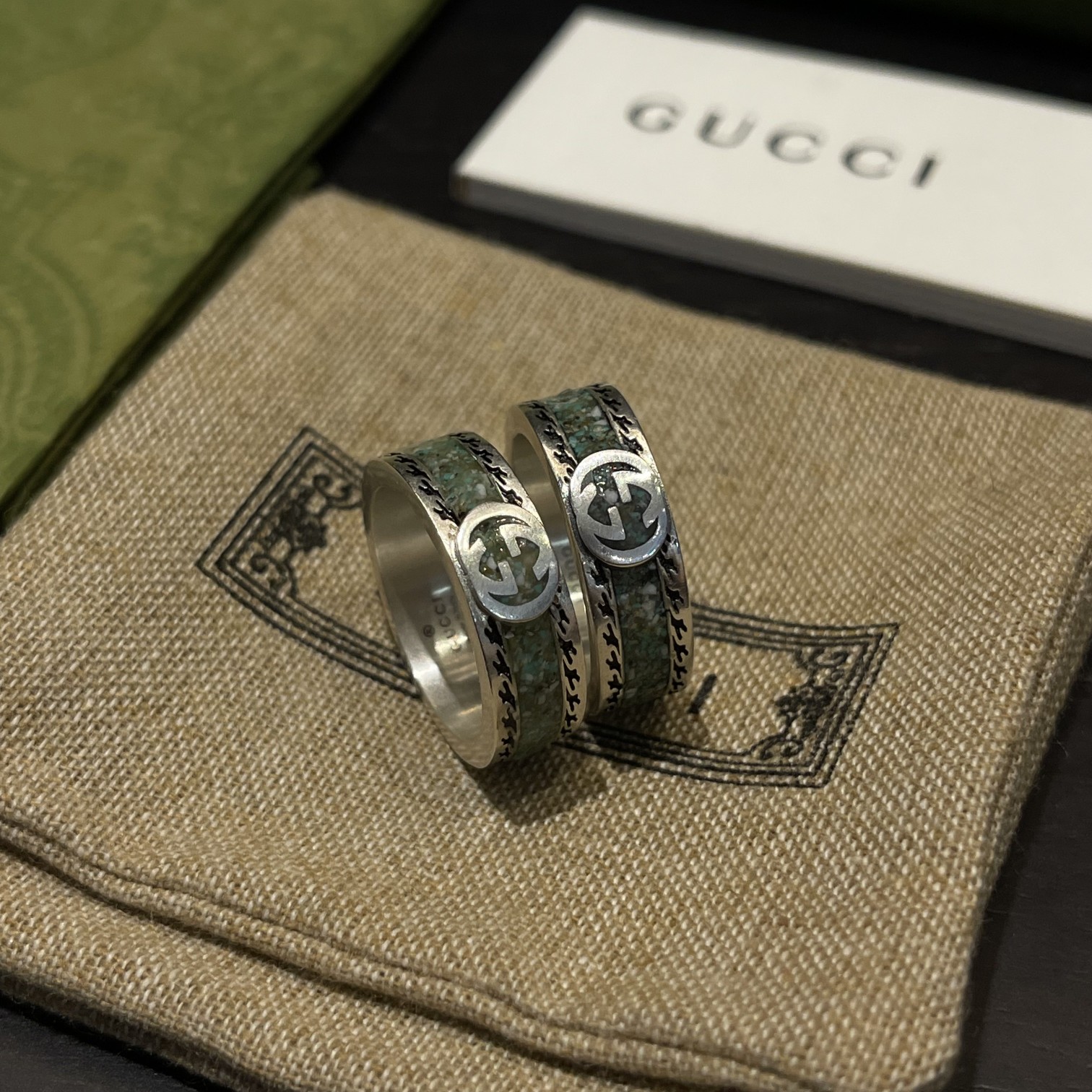 Gucci-Ring mit ineinandergreifendem G - EUR FASHION