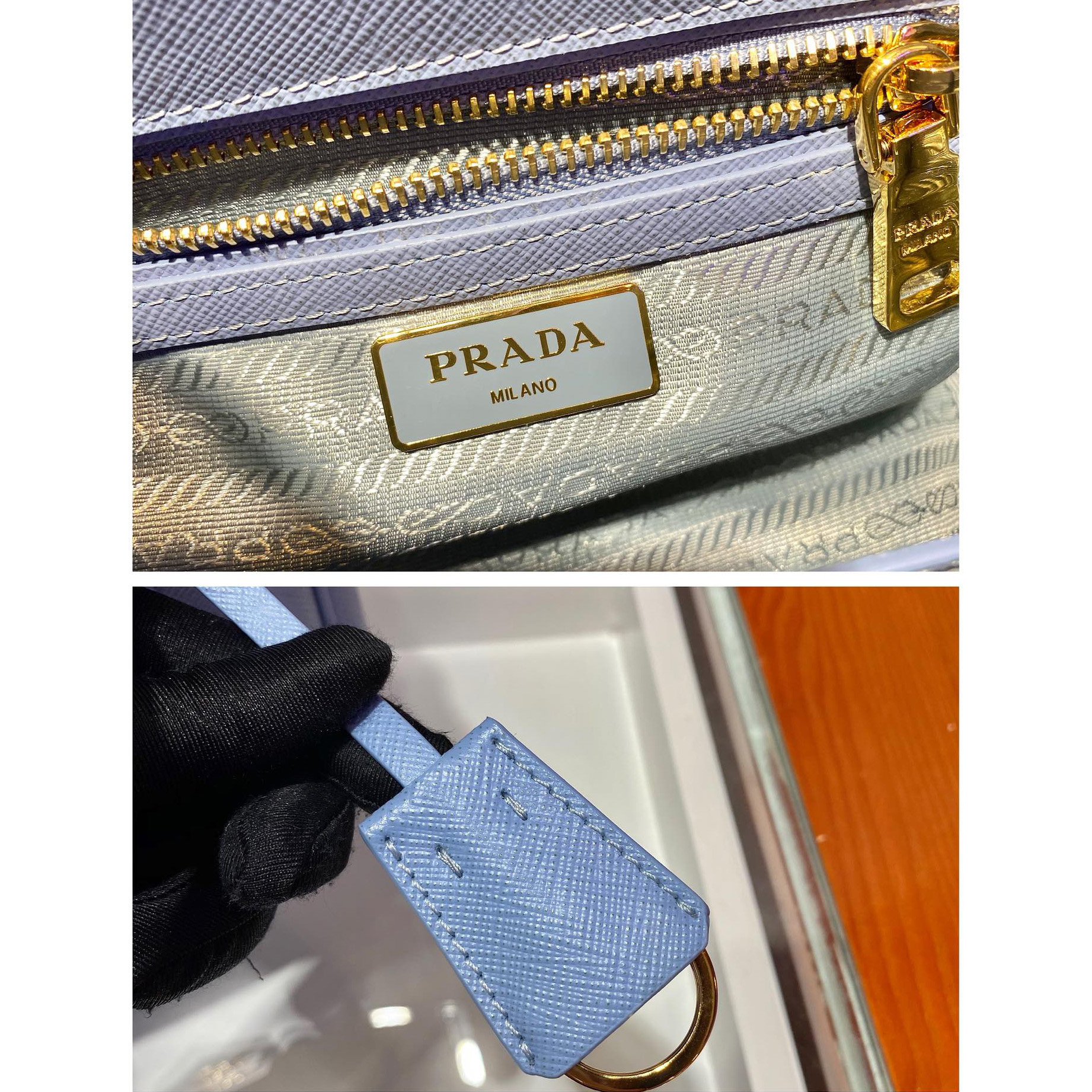 Prada Galleria Mikrotasche aus Saffiano-Leder (20–14,5–9,5 cm) 1BA906 - EUR FASHION