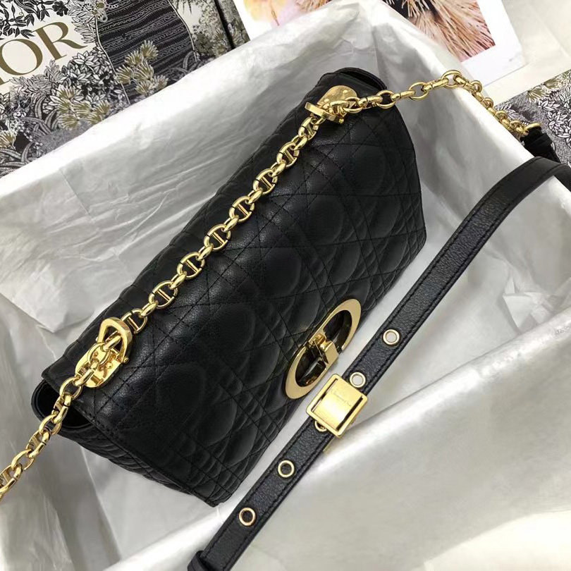 Dior mittelgroße Caro-Tasche (25,5–15,5–8 cm) - EUR FASHION
