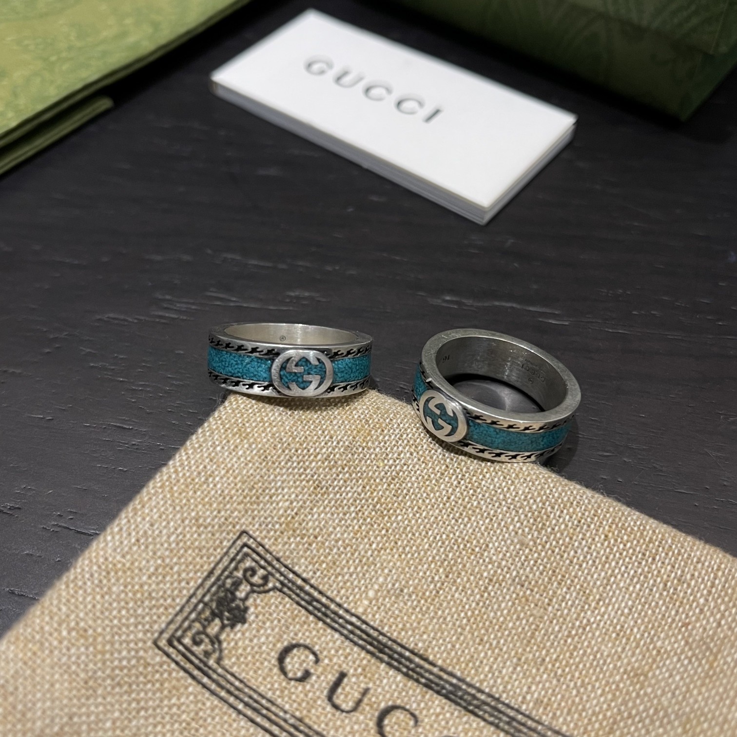 Gucci-Ring mit ineinandergreifendem G - EUR FASHION