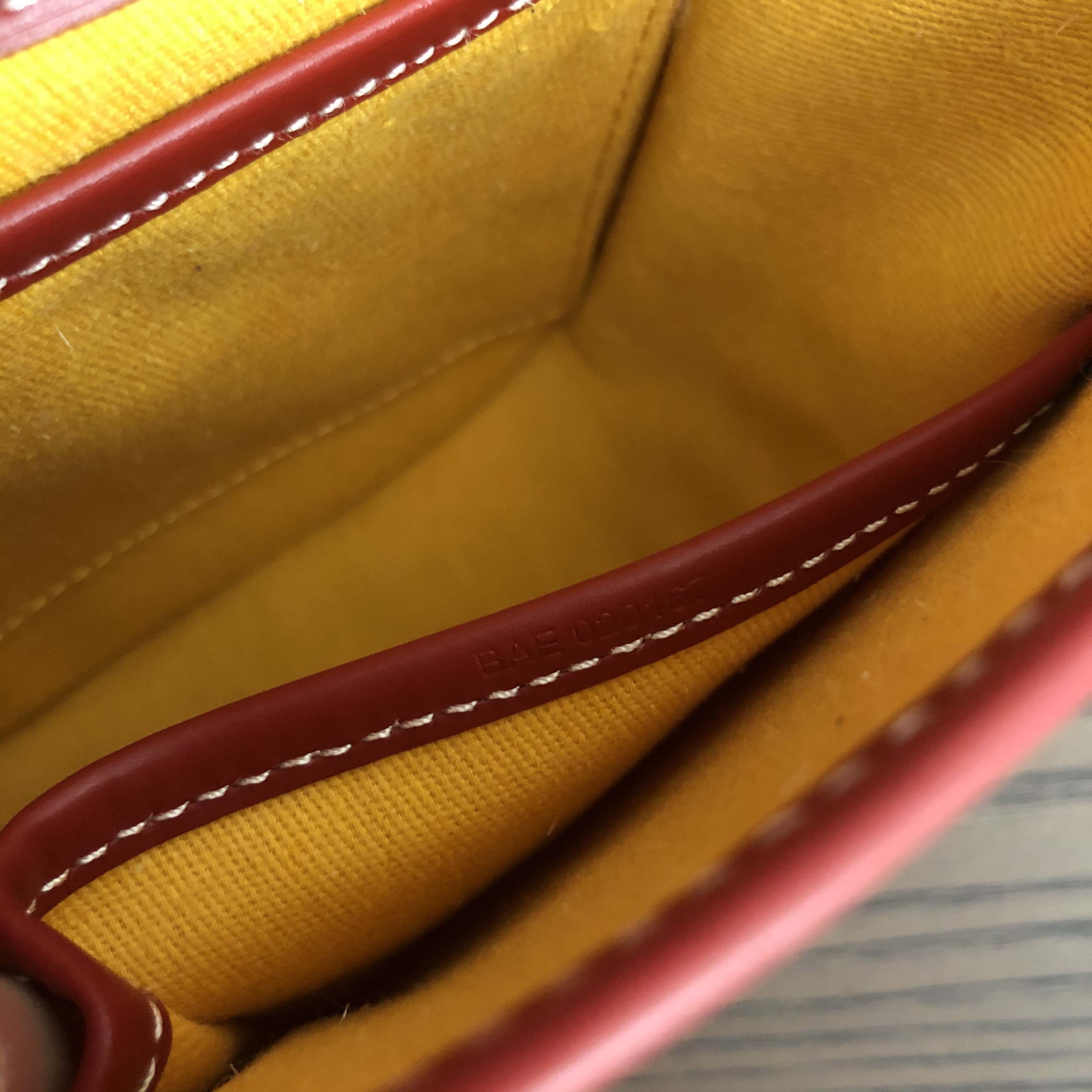 Goyard Belvedere PM-Tasche in Rot (22–15–6,5 cm) - EUR FASHION