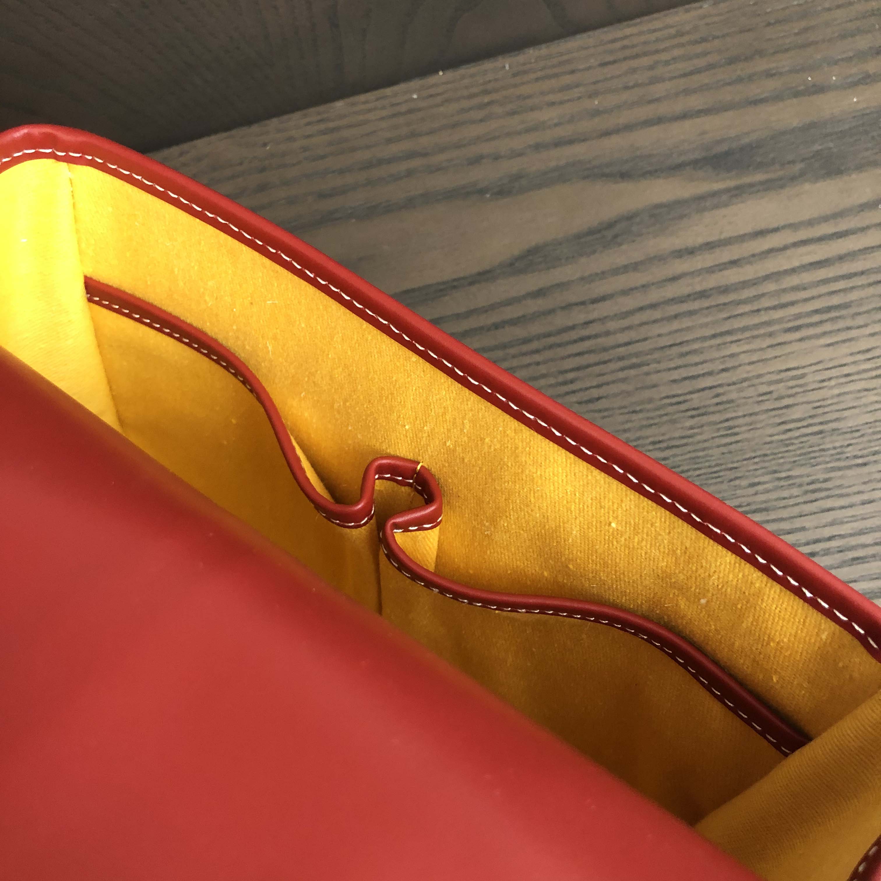 Goyard Belvedere PM-Tasche in Rot (22–15–6,5 cm) - EUR FASHION
