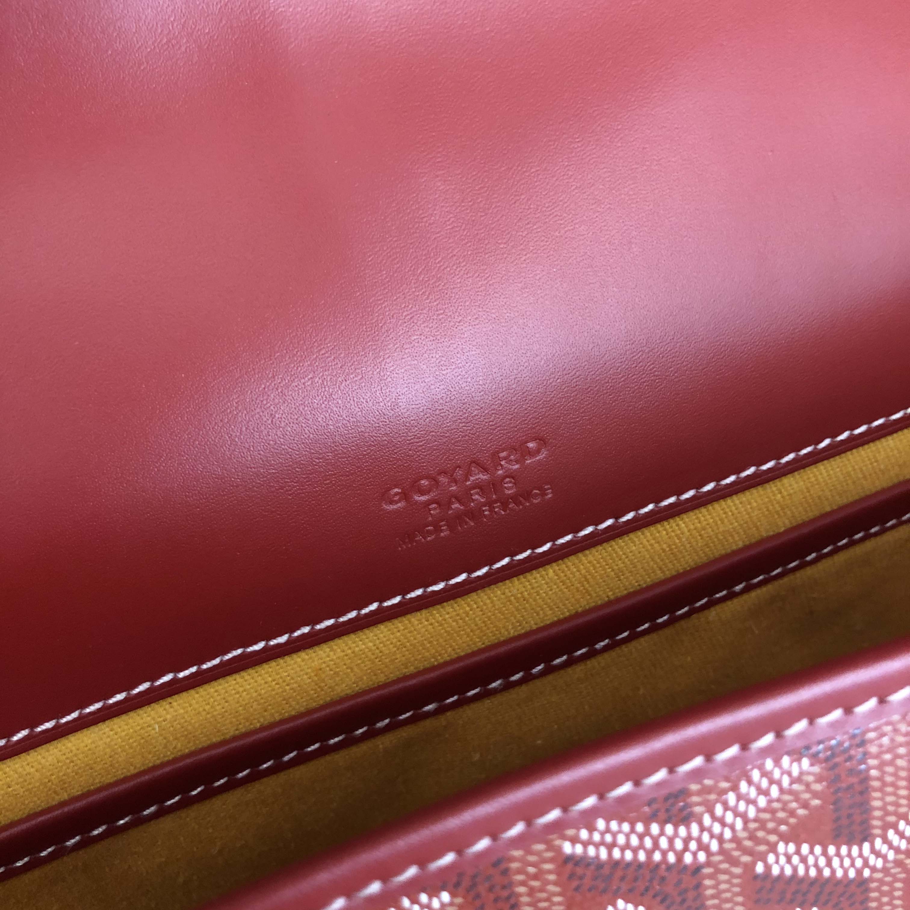 Goyard Belvedere PM-Tasche in Rot (22–15–6,5 cm) - EUR FASHION