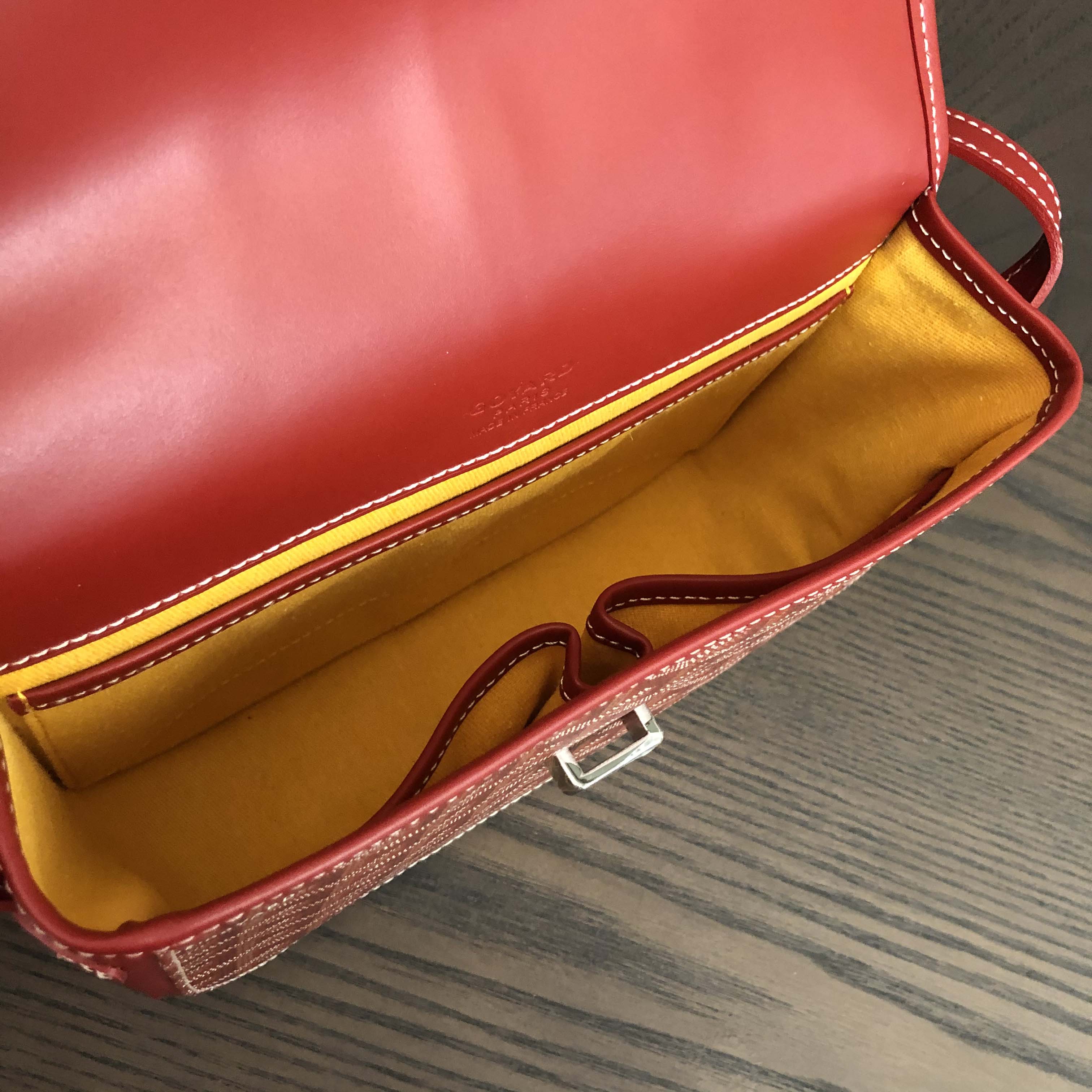 Goyard Belvedere PM-Tasche in Rot (22–15–6,5 cm) - EUR FASHION