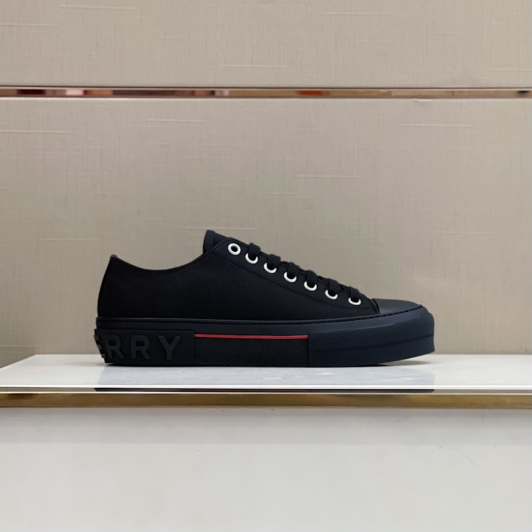 Burberry-Sneaker aus Baumwolle mit Logo-Detail - EUR FASHION