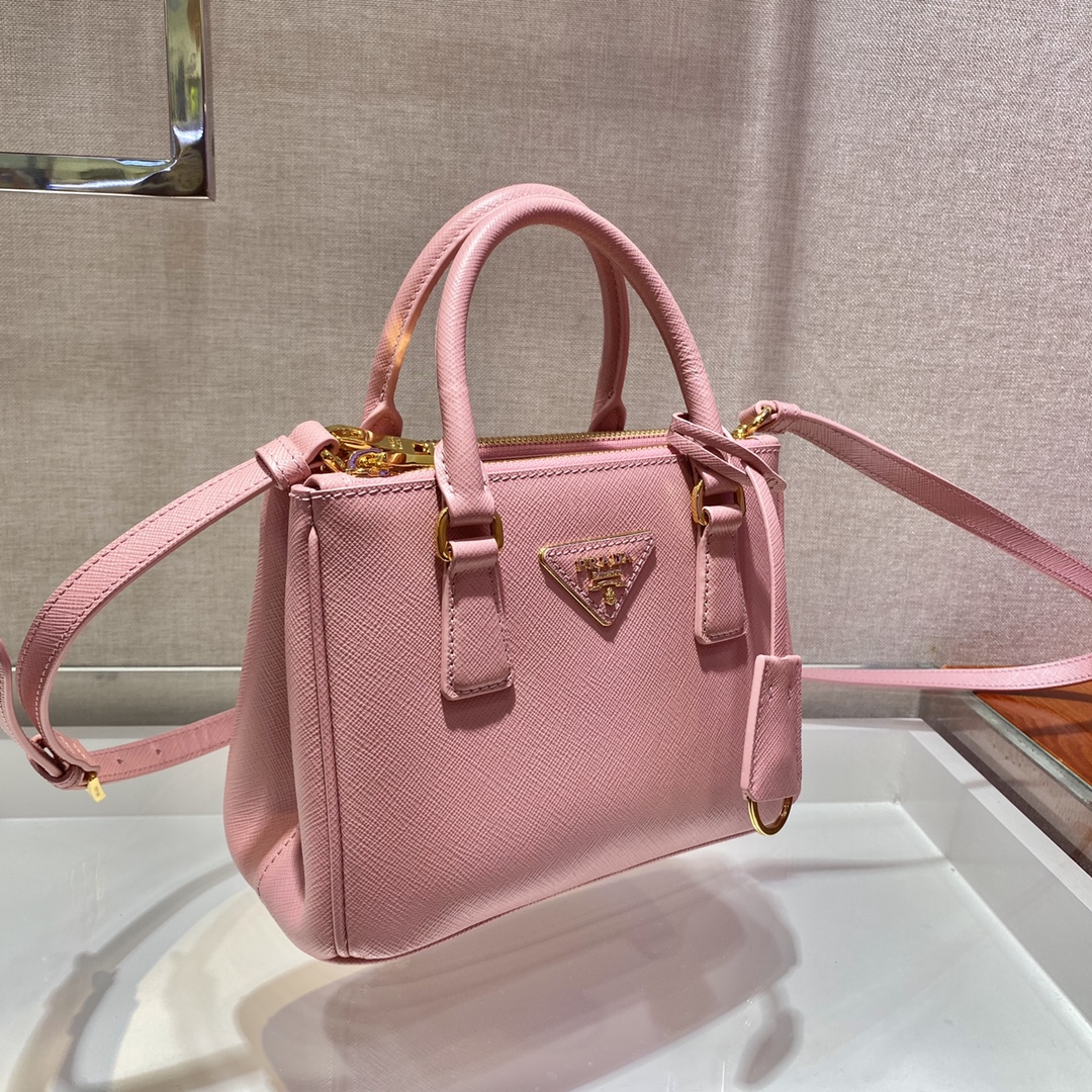 Prada Galleria Mikrotasche aus Saffiano-Leder (20–14,5–9,5 cm) 1BA906 - EUR FASHION