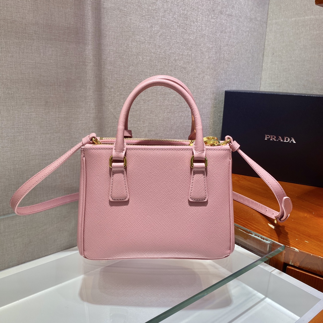 Prada Galleria Mikrotasche aus Saffiano-Leder (20–14,5–9,5 cm) 1BA906 - EUR FASHION