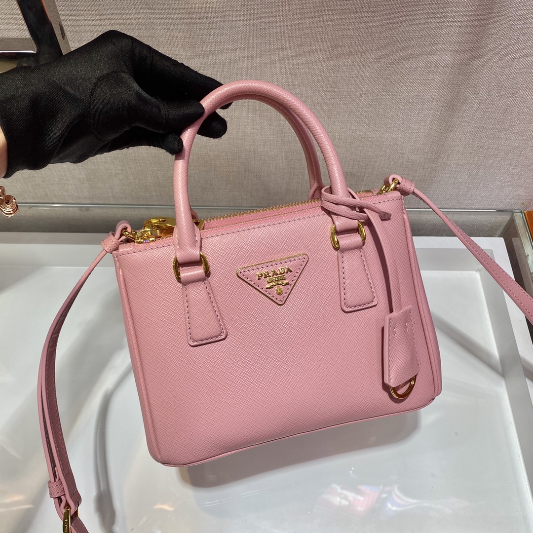 Prada Galleria Mikrotasche aus Saffiano-Leder (20–14,5–9,5 cm) 1BA906 - EUR FASHION