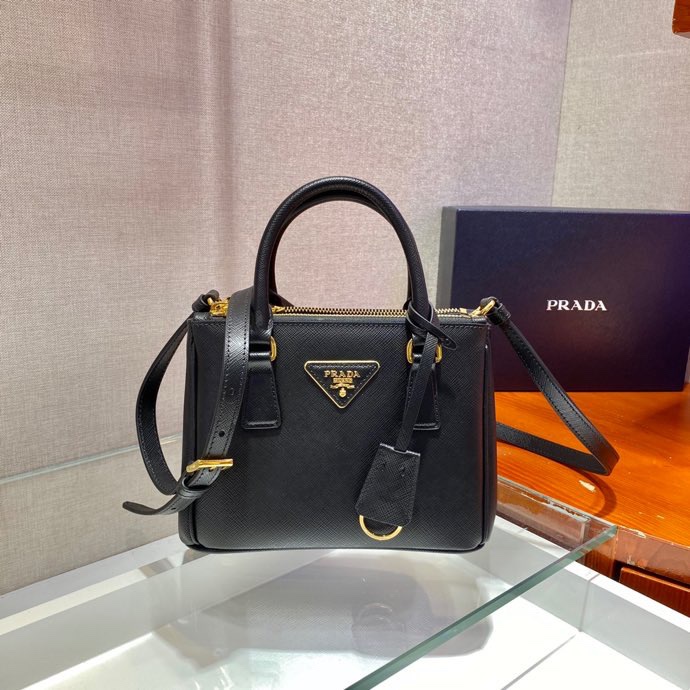 Prada Galleria Mikrotasche aus Saffiano-Leder (20–14,5–9,5 cm) 1BA906 - EUR FASHION