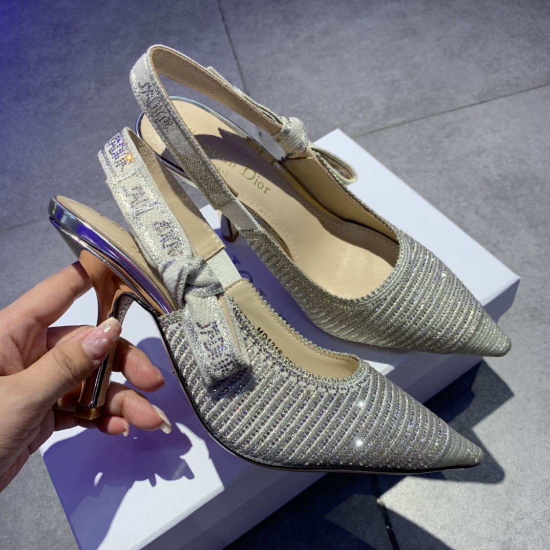 Dior J'Adior Slingback-Pumps mit einer Absatzhöhe von 9,5 cm - EUR FASHION