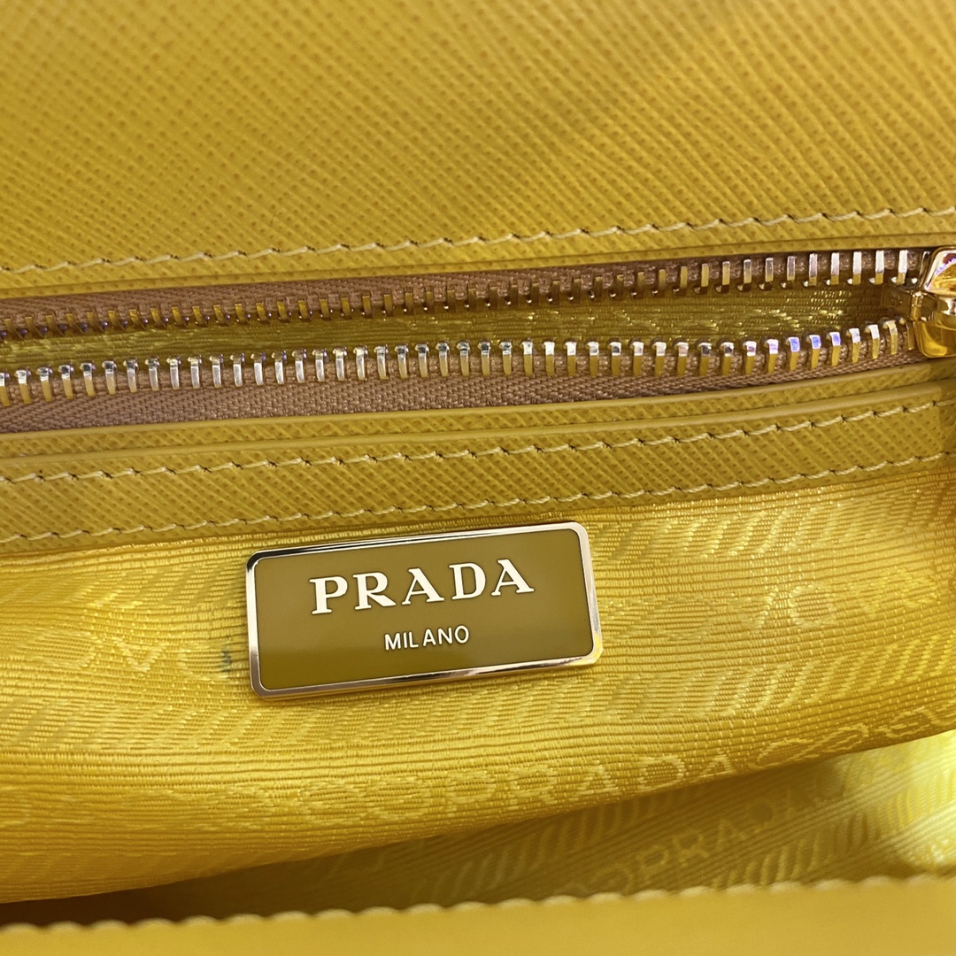 Prada Galleria Mikrotasche aus Saffiano-Leder (20–14,5–9,5 cm) 1BA906 - EUR FASHION