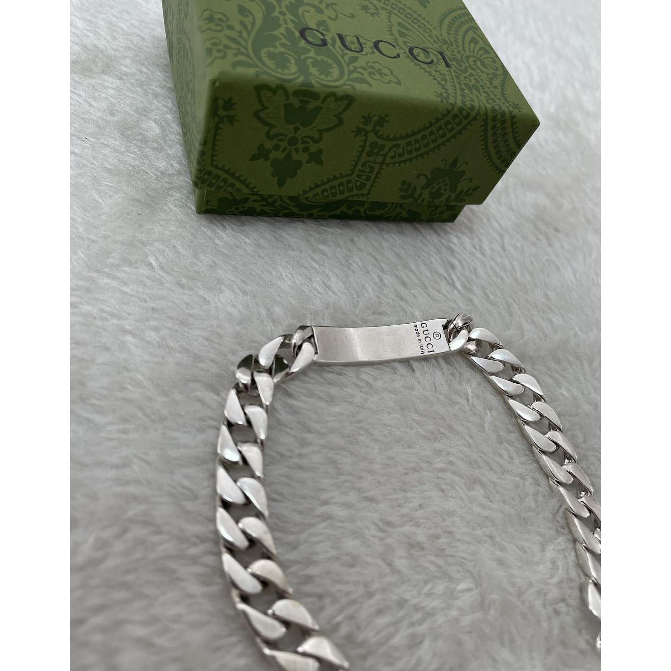 Gucci Ghost-Kettenarmband aus Silber - EUR FASHION