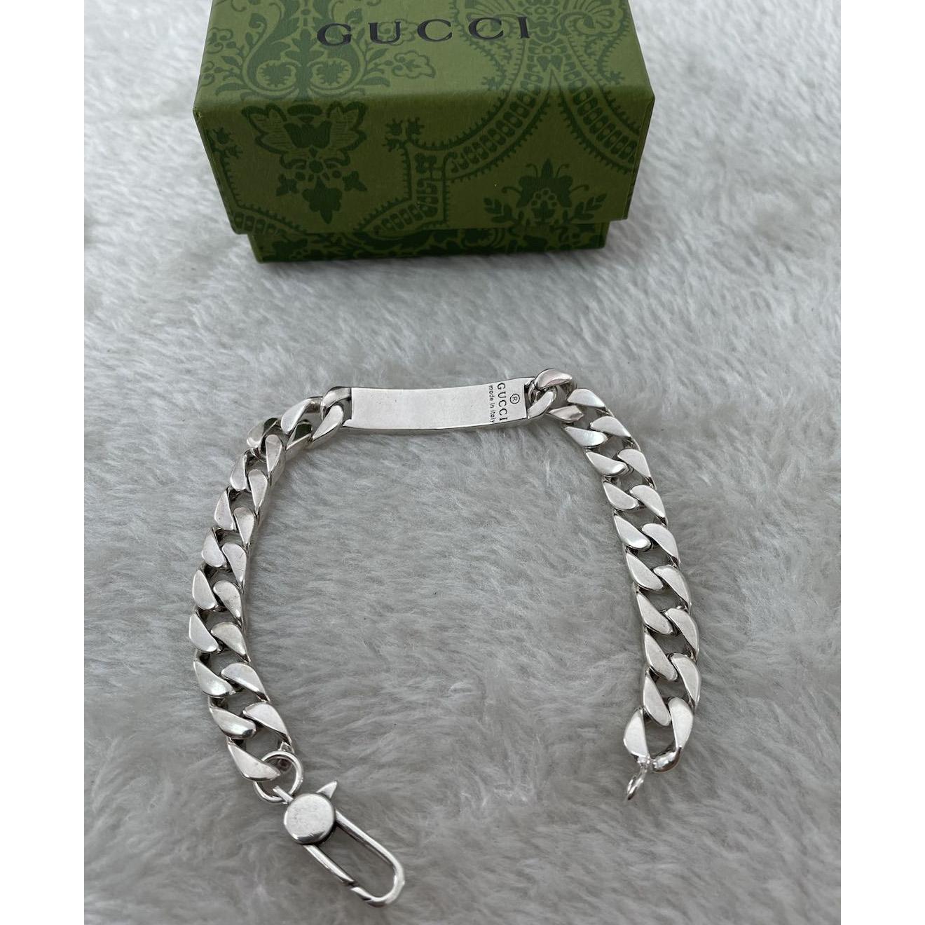 Gucci Ghost-Kettenarmband aus Silber - EUR FASHION