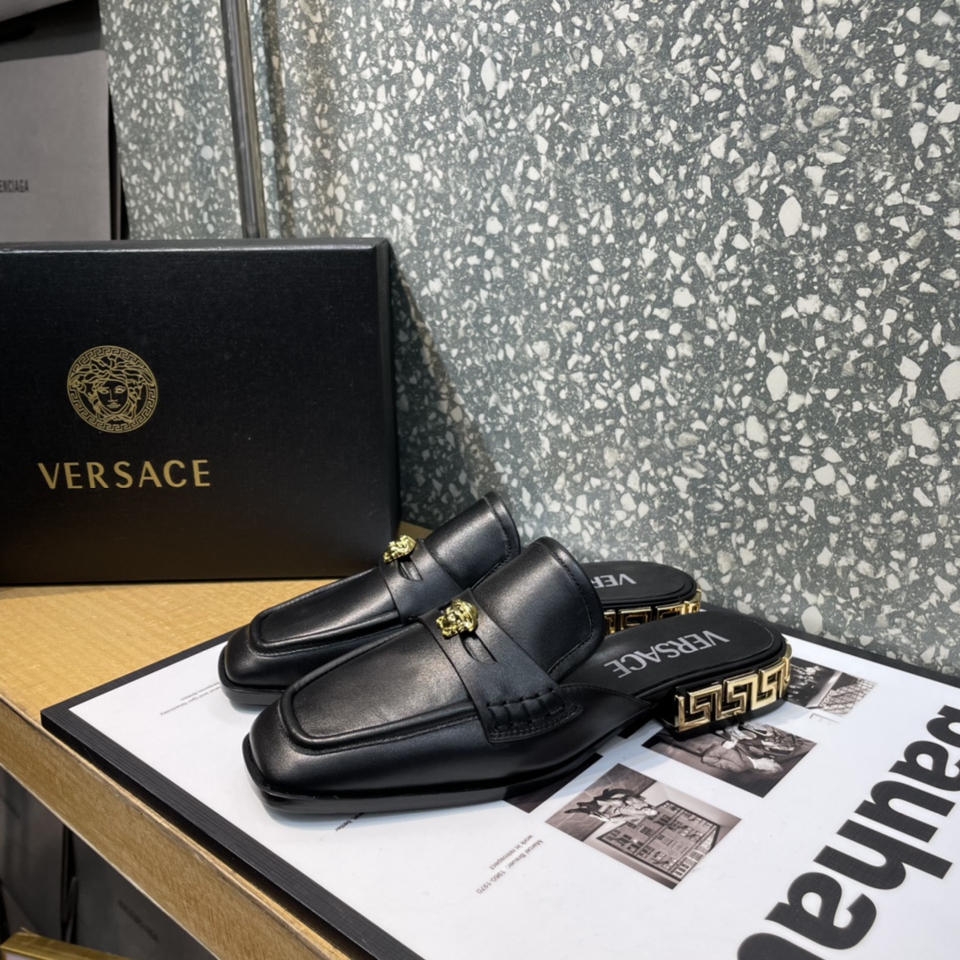 Versace La Medusa Loafer-Mules - EUR FASHION