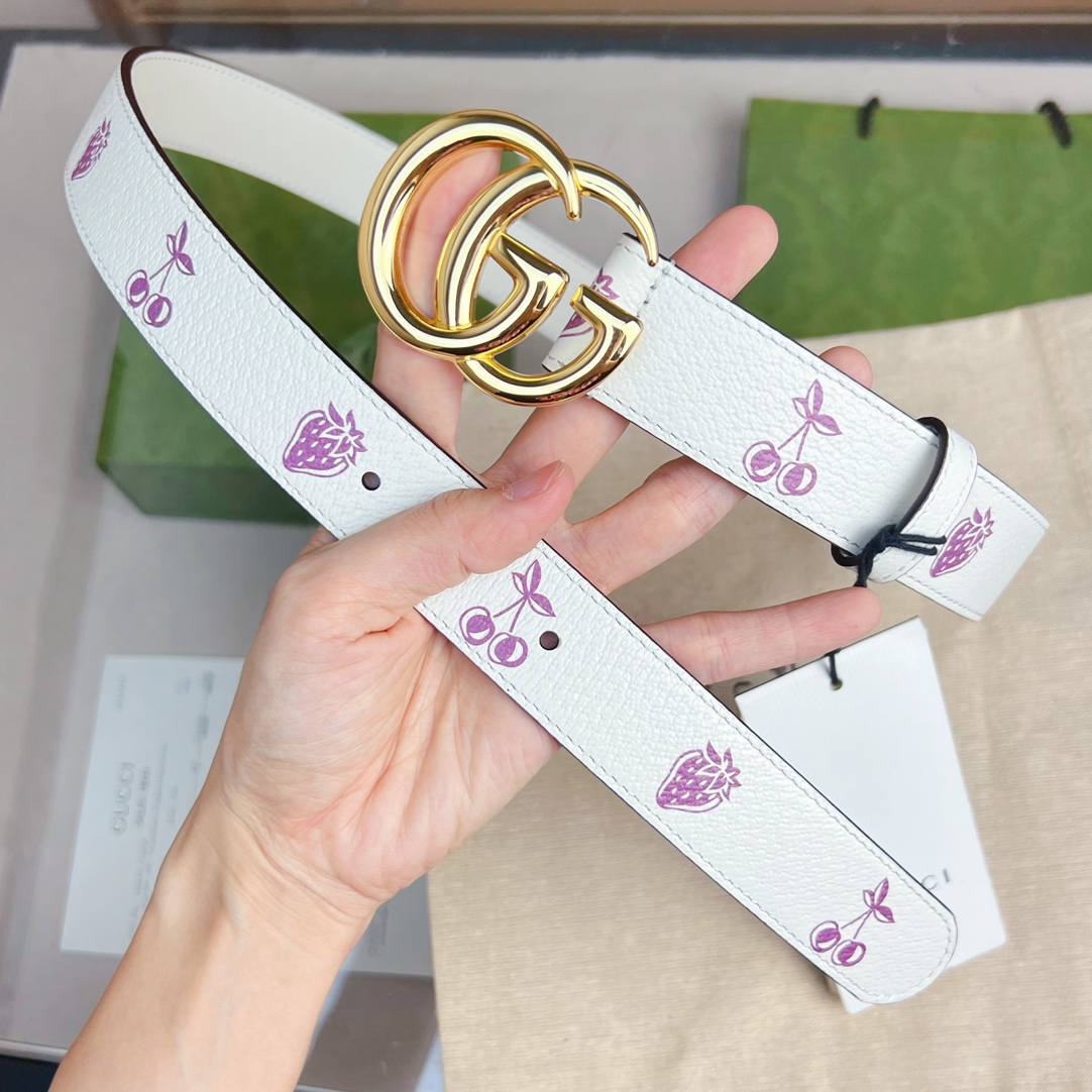 Gucci GG Marmont Dünner Gürtel - EUR FASHION