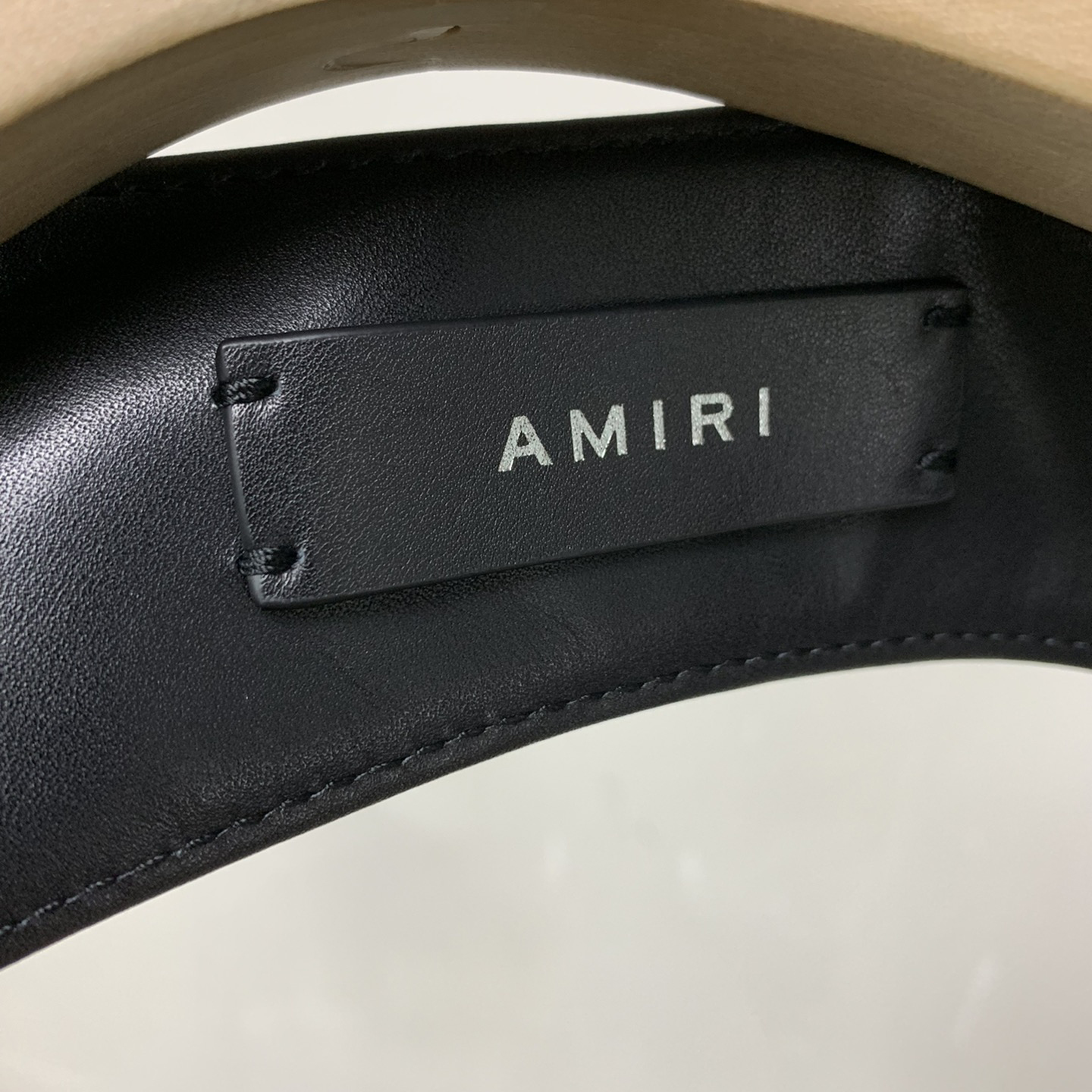 Amiri Harness-Tasche aus schwarzem Leder - EUR FASHION