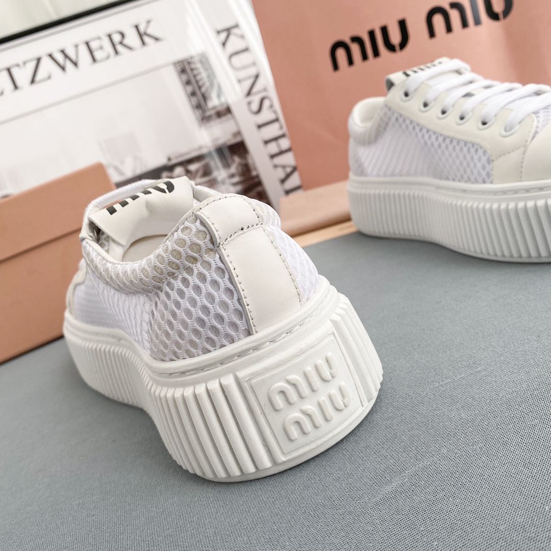 Miu Miu Mesh-Flatform-Sneaker - EUR FASHION
