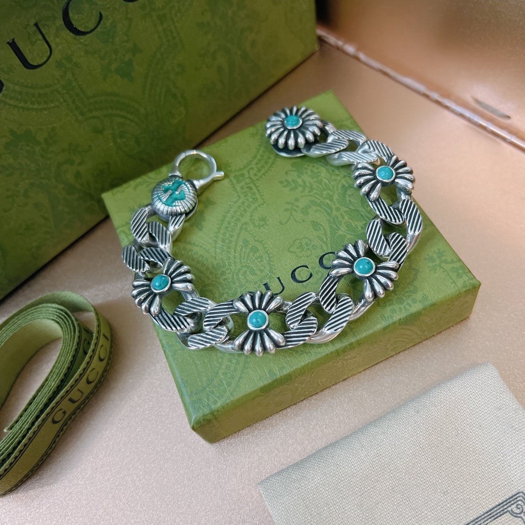 Gucci-Armband mit ineinandergreifendem G-Blumenmuster - EUR FASHION