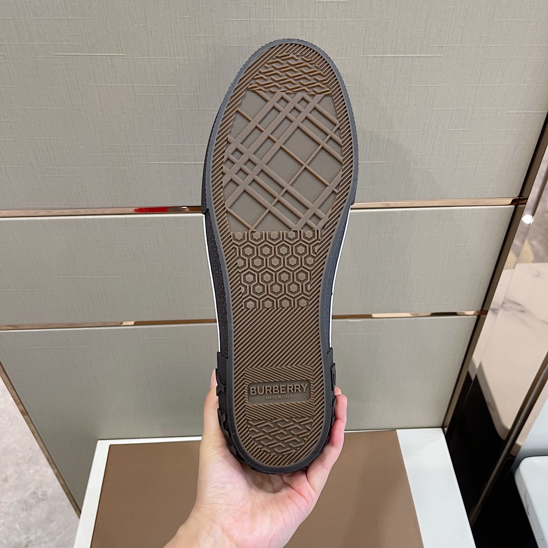 Burberry-Sneaker aus Baumwolle mit Vintage-Check - EUR FASHION