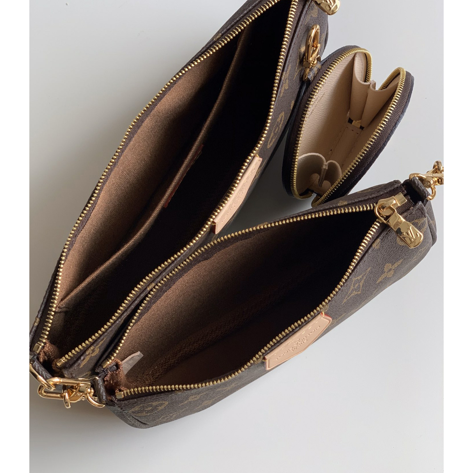 Louis Vuitton Multi-Pochette-Accessoires (24–13–5 cm/19–11–4 cm/9–2–1 cm) - EUR FASHION