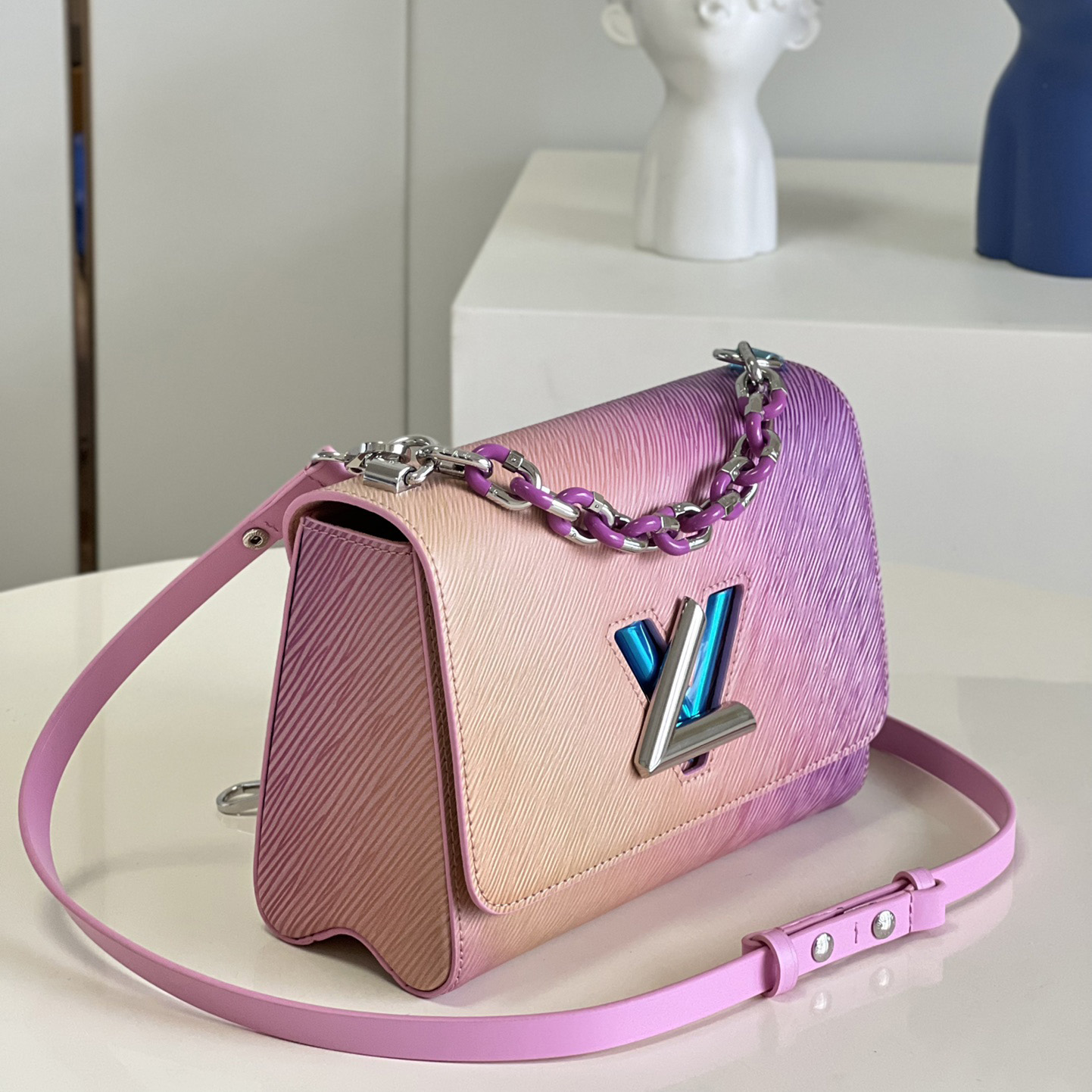 Louis Vuitton Twist MM Handtasche (23-17-9,5 cm) M59894 - EUR FASHION