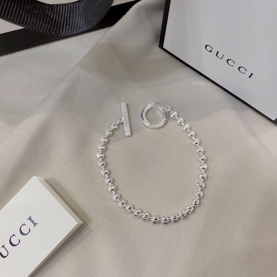 Gucci Silbernes Boule-Kettenarmband - EUR FASHION